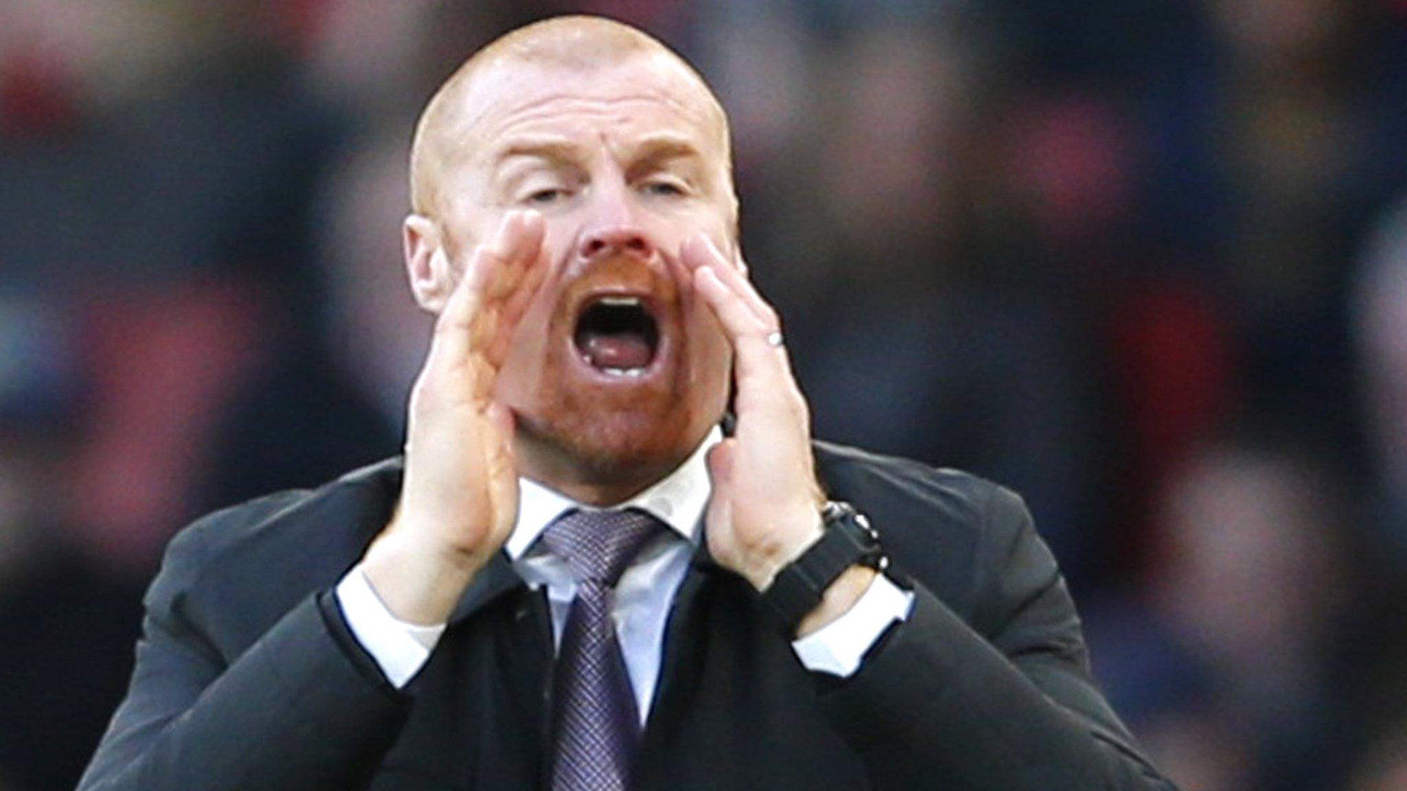 Burnley manager Sean Dyche