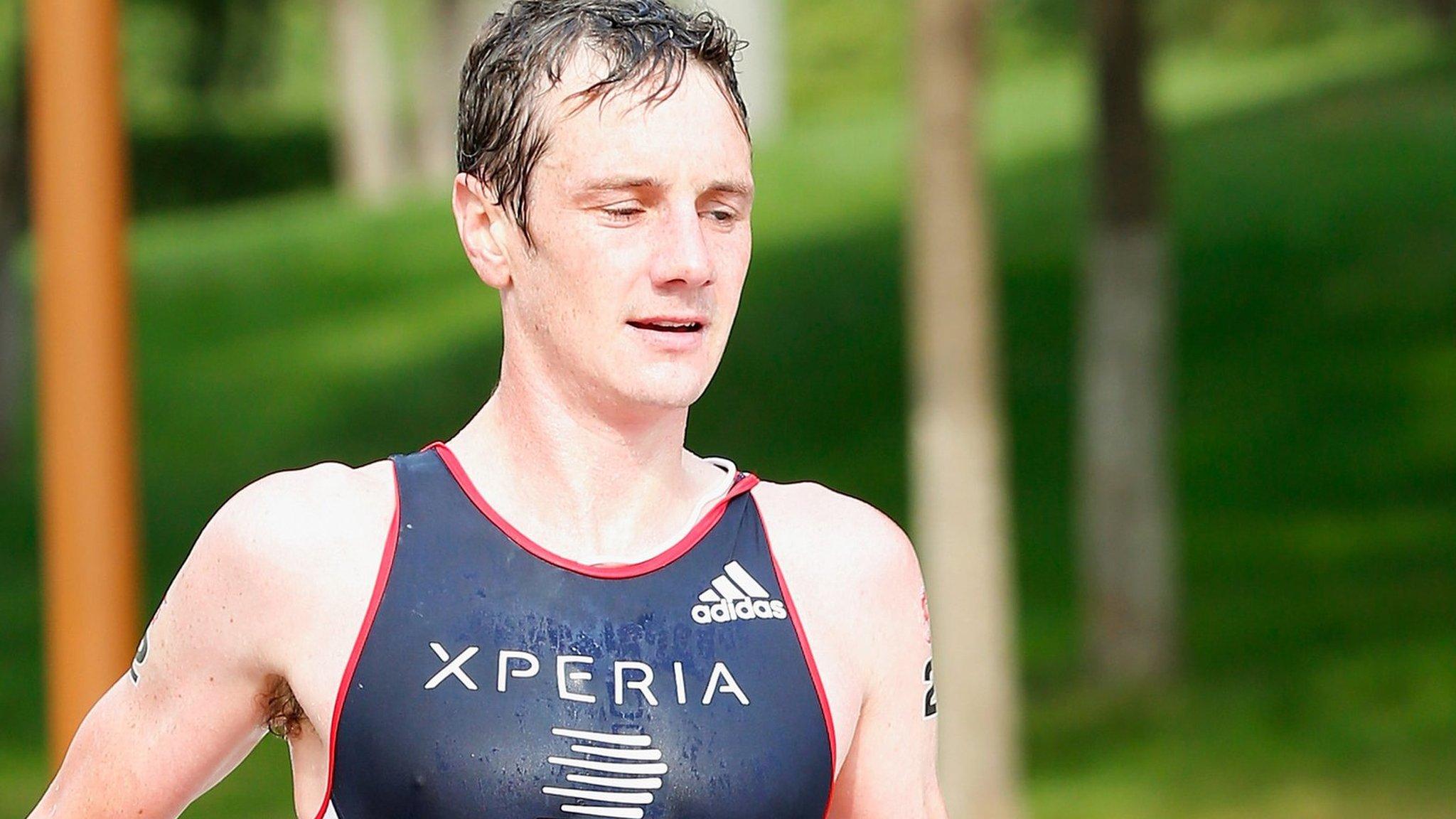 Olympic champion Alistair Brownlee