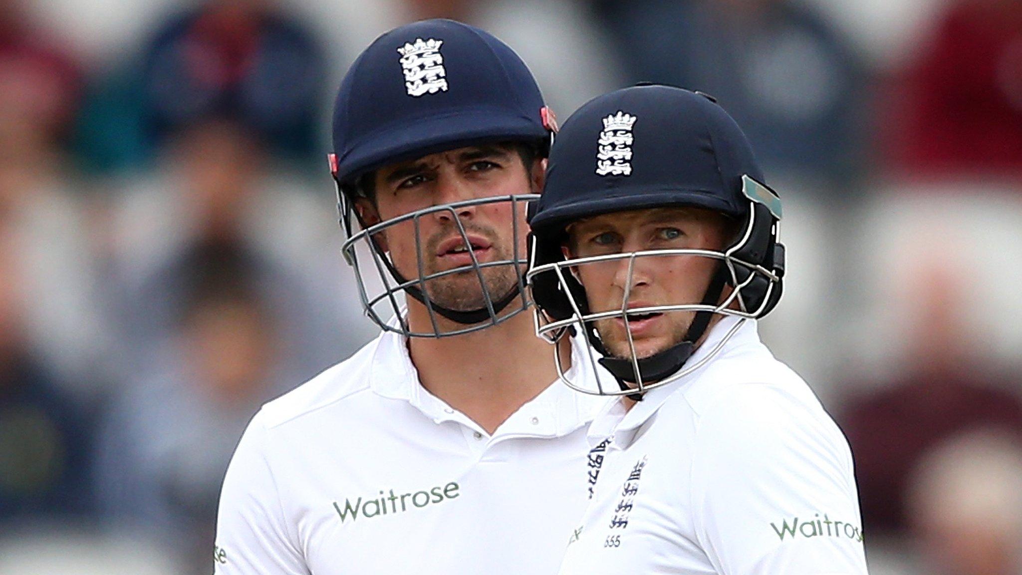 Alastair Cook and Joe Root
