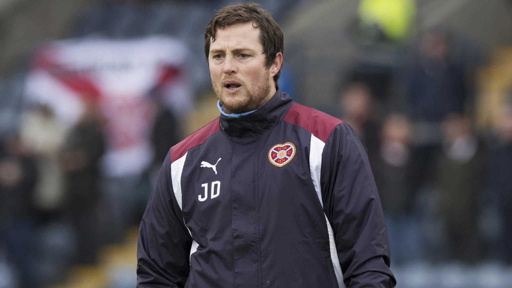 Hearts interim boss Jon Daly