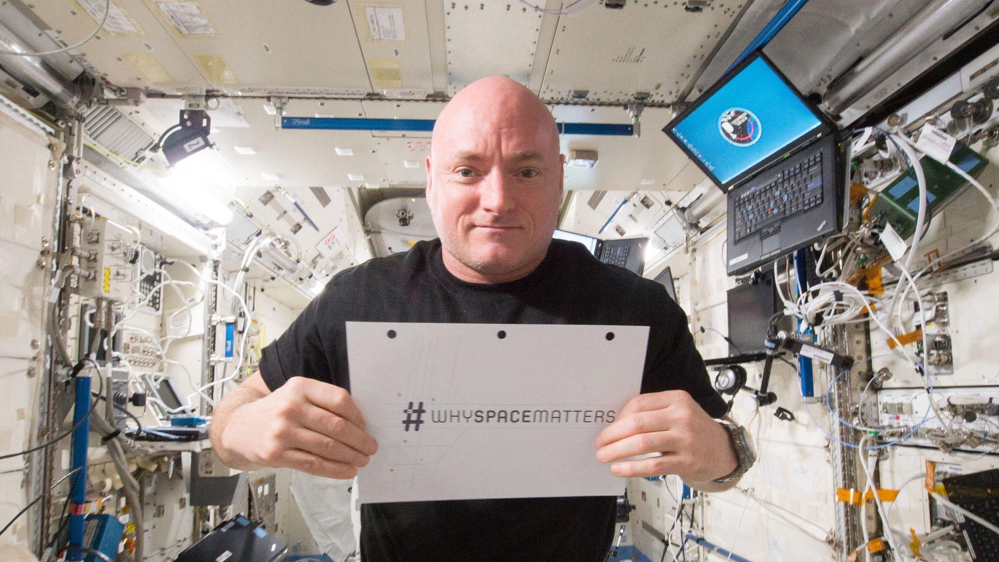 NASA astronaut Scott Kelly