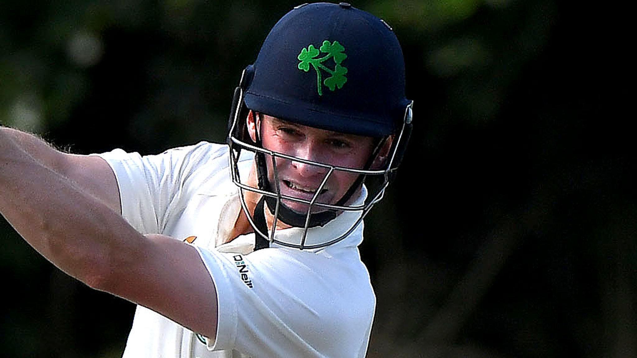 William Porterfield produced a captain's innings for Ireland on day one at Stormont