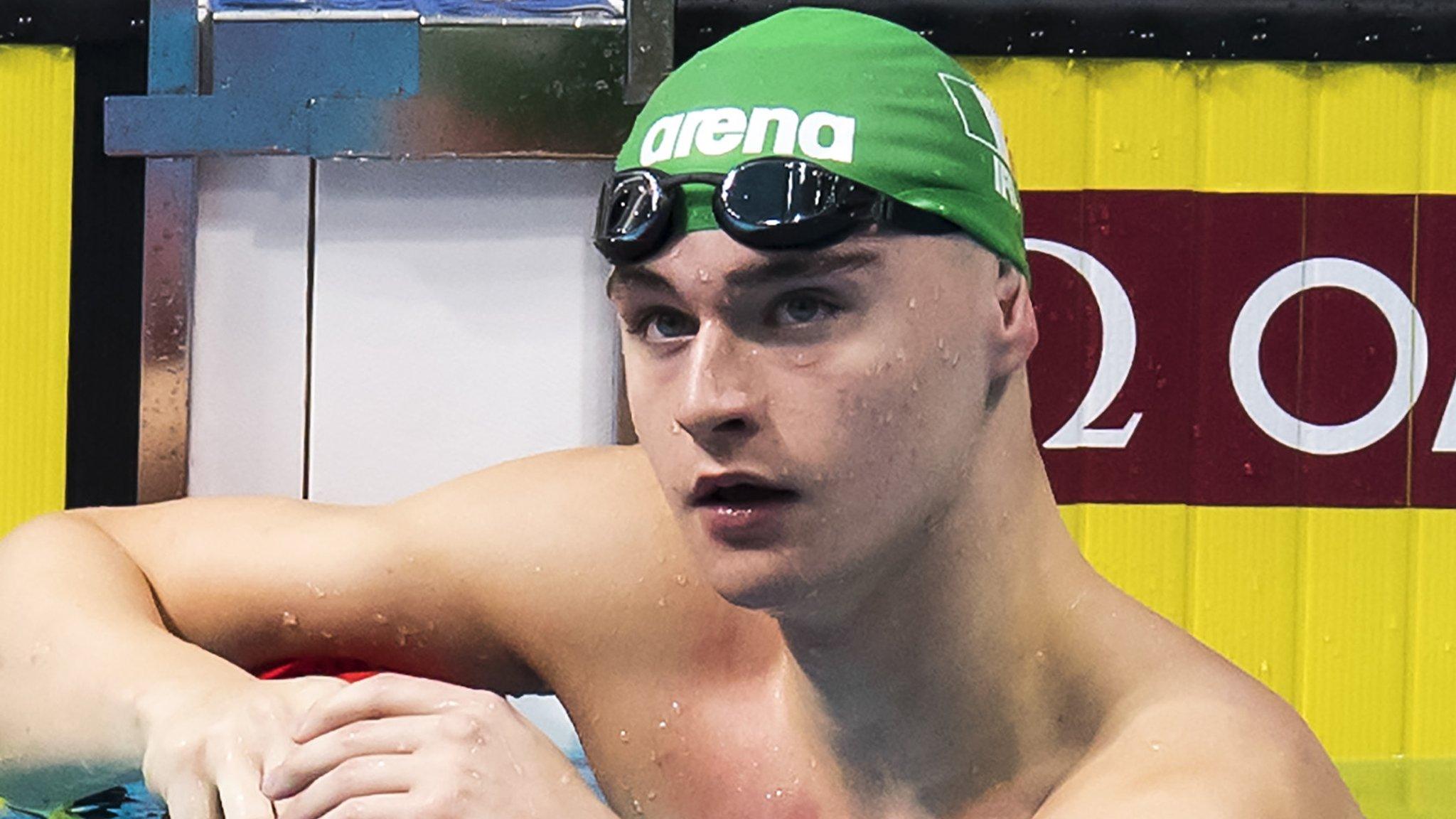 Conor Ferguson will compete in the 100m backstroke final on Friday