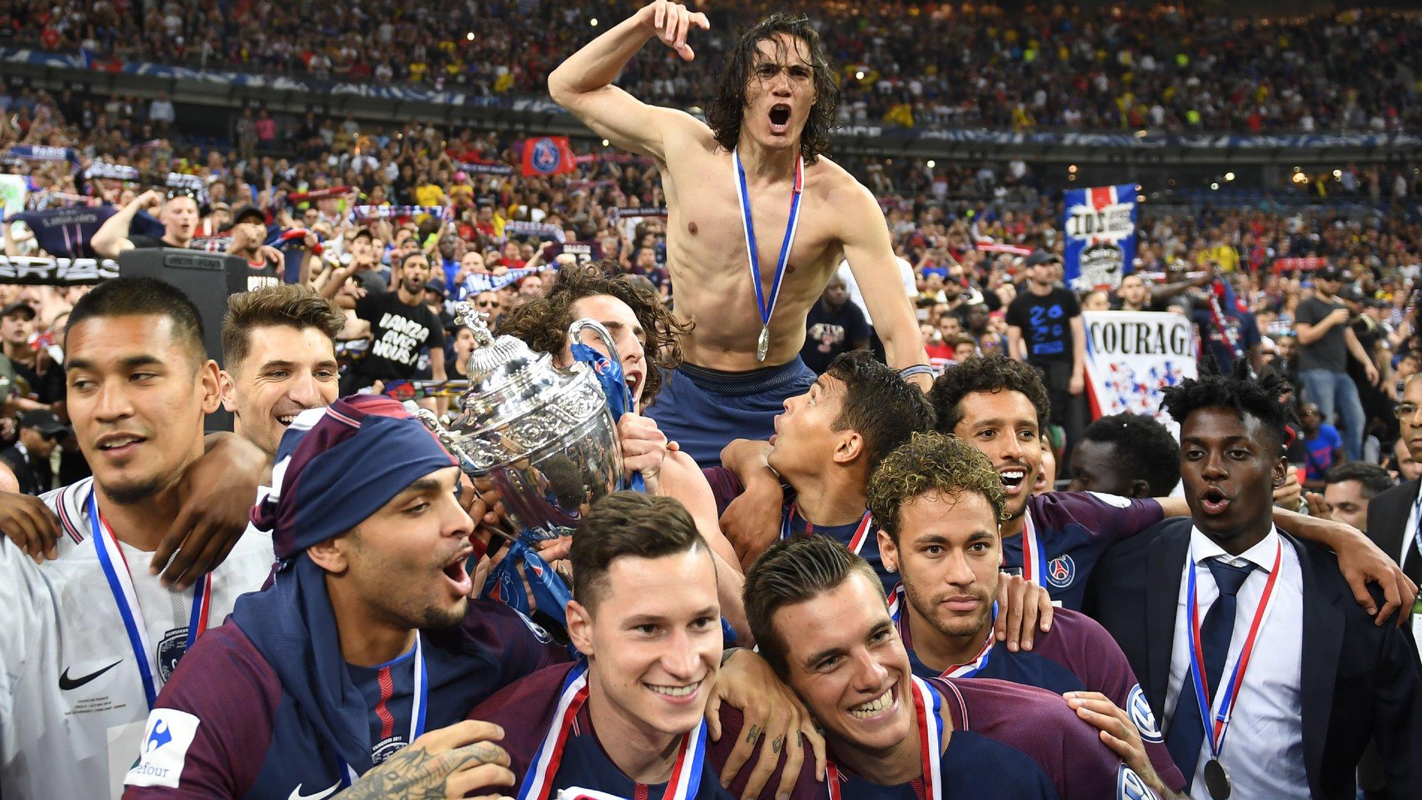 PSG celebrate