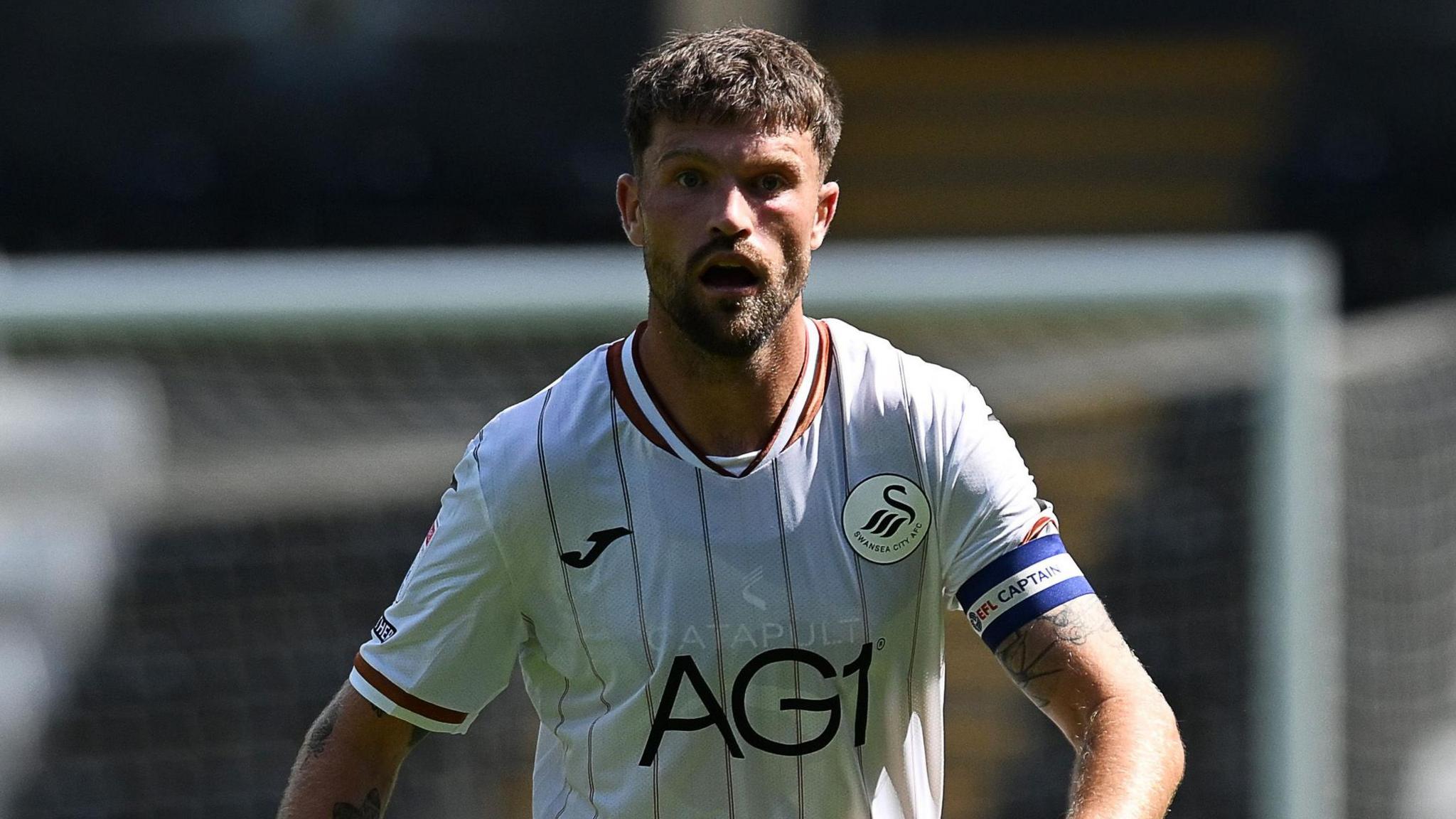 Cameron Burgess in action during pre-season