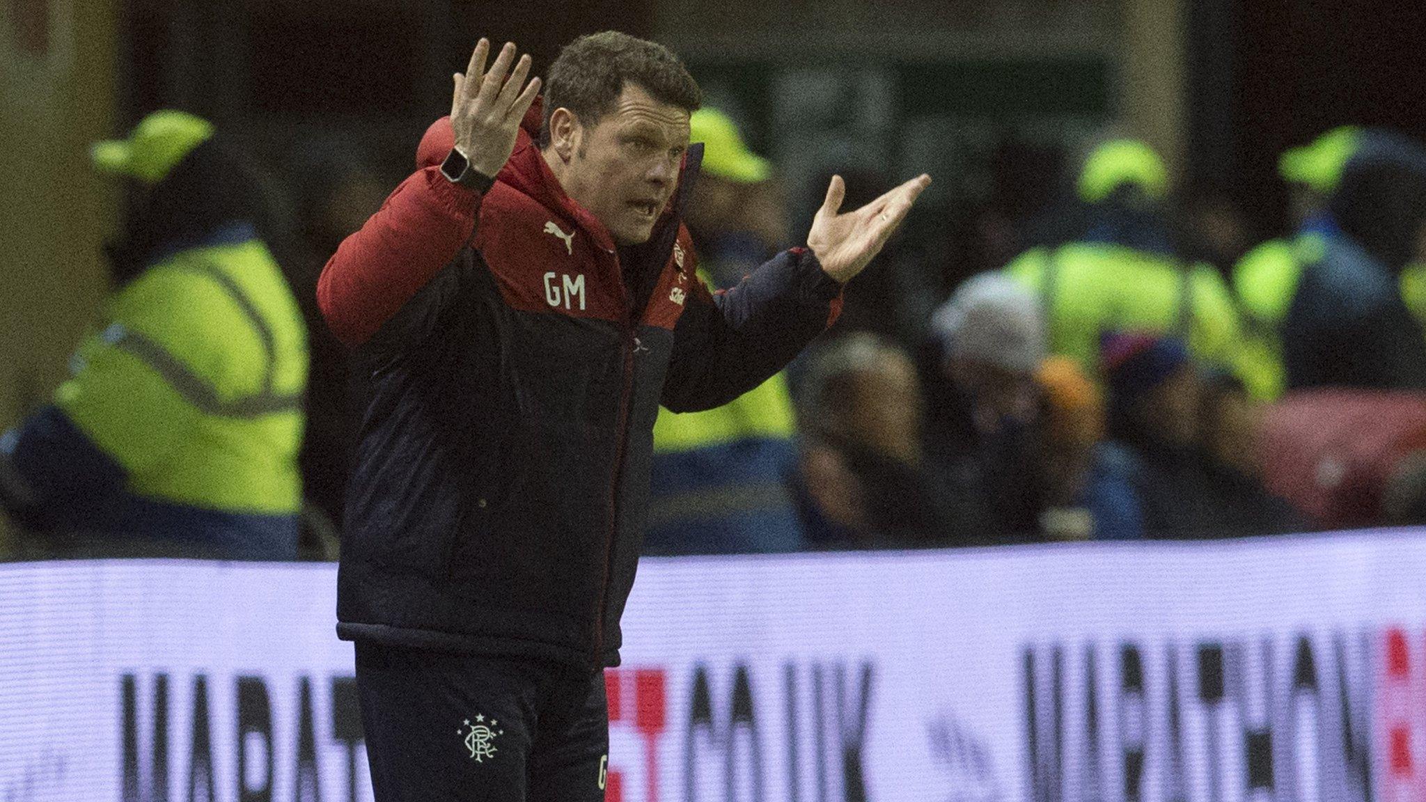 Interim Rangers manager Graeme Murty