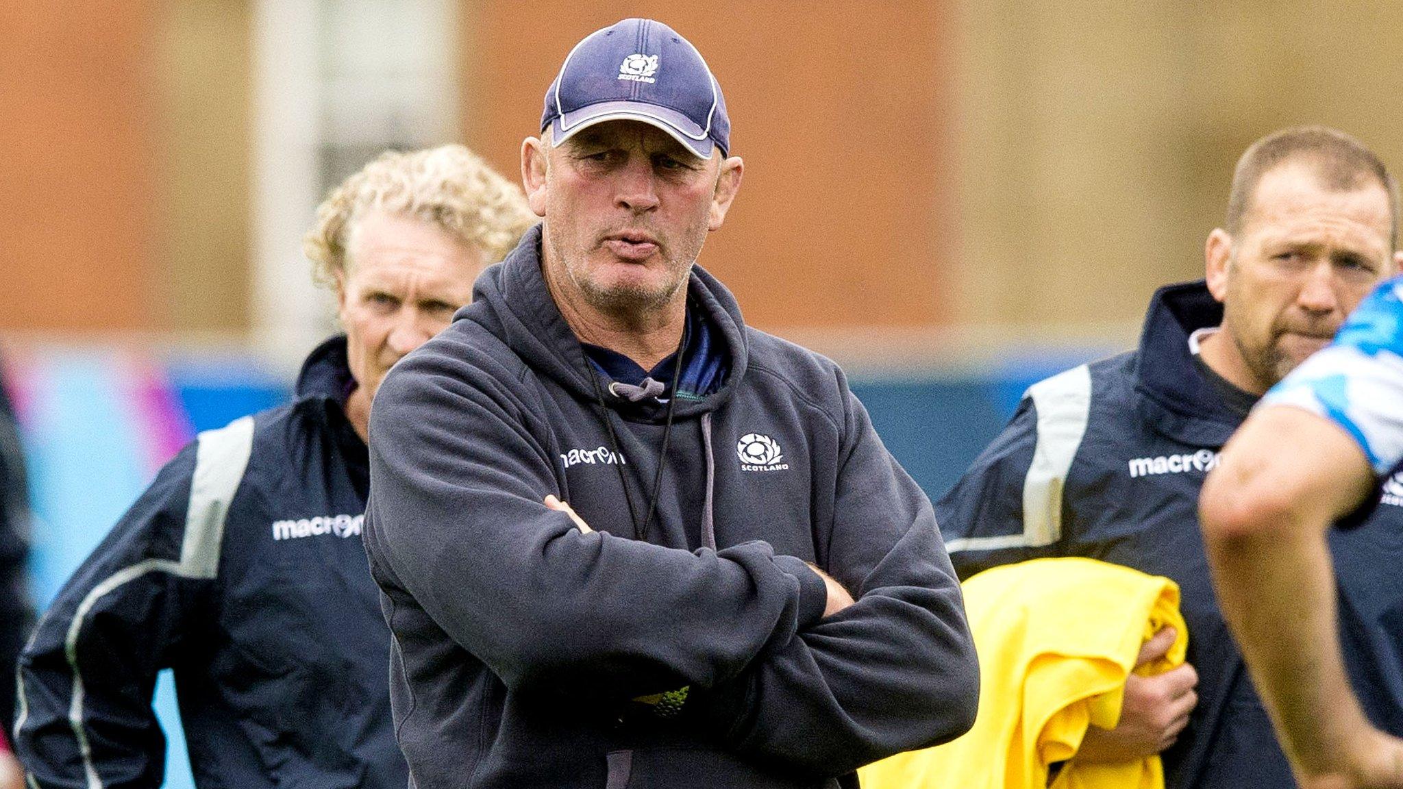 Scotland head coach Vern Cotter