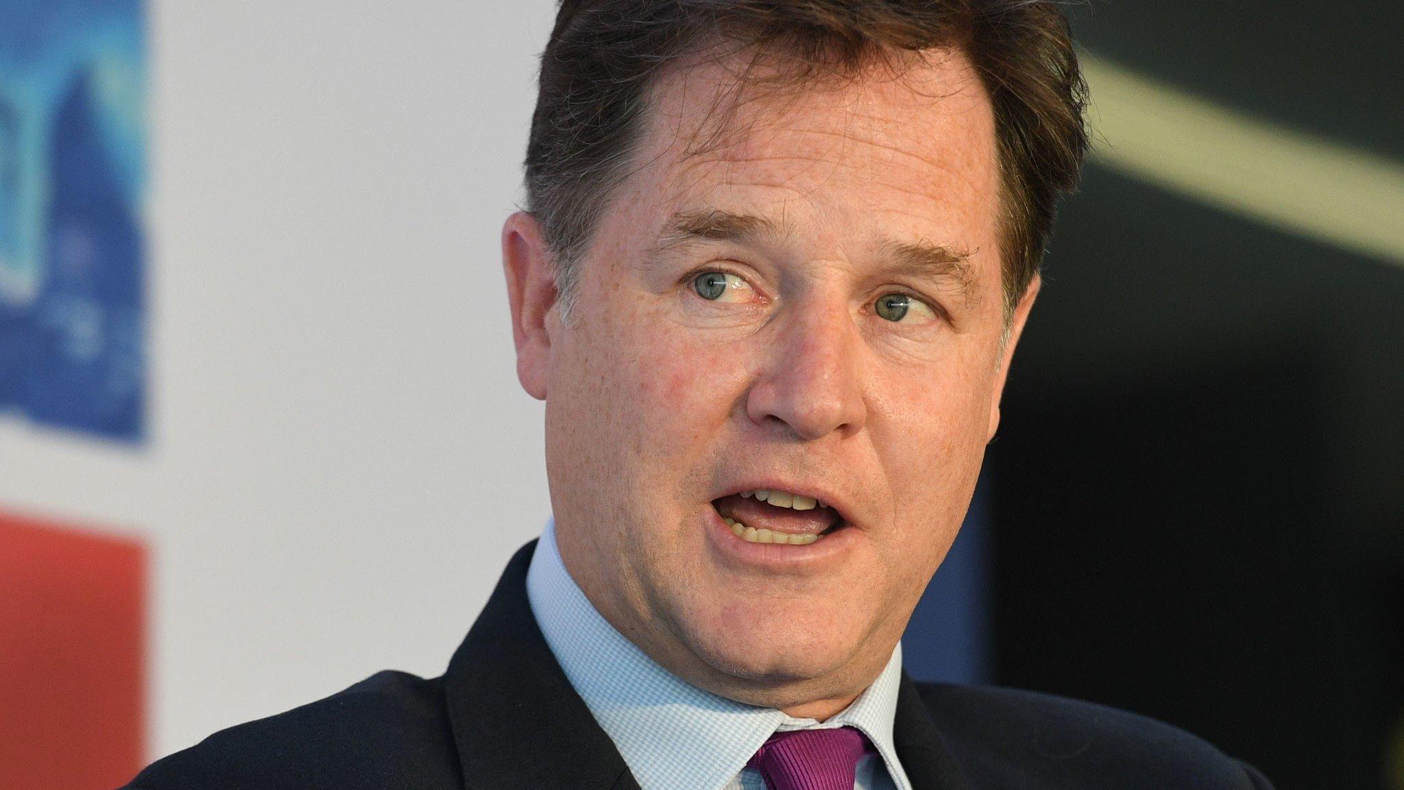 Sir Nick Clegg