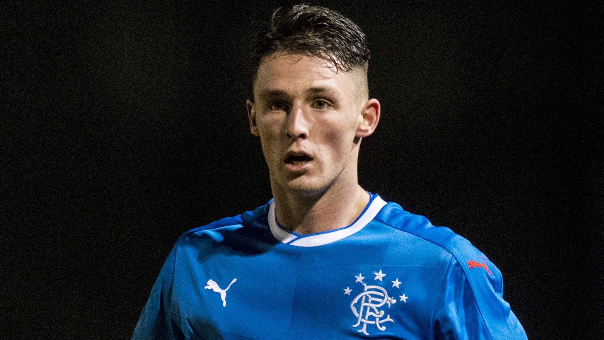 Rangers midfielder Jordan Thompson