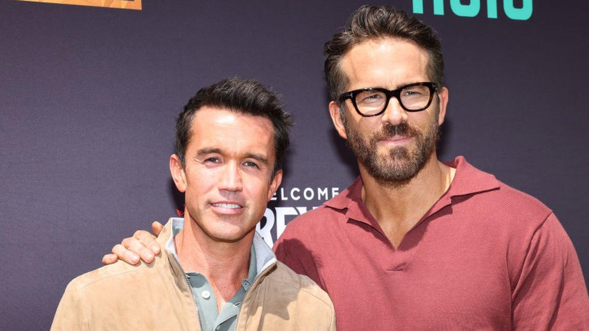 Rob McElhenney and Ryan Reynolds