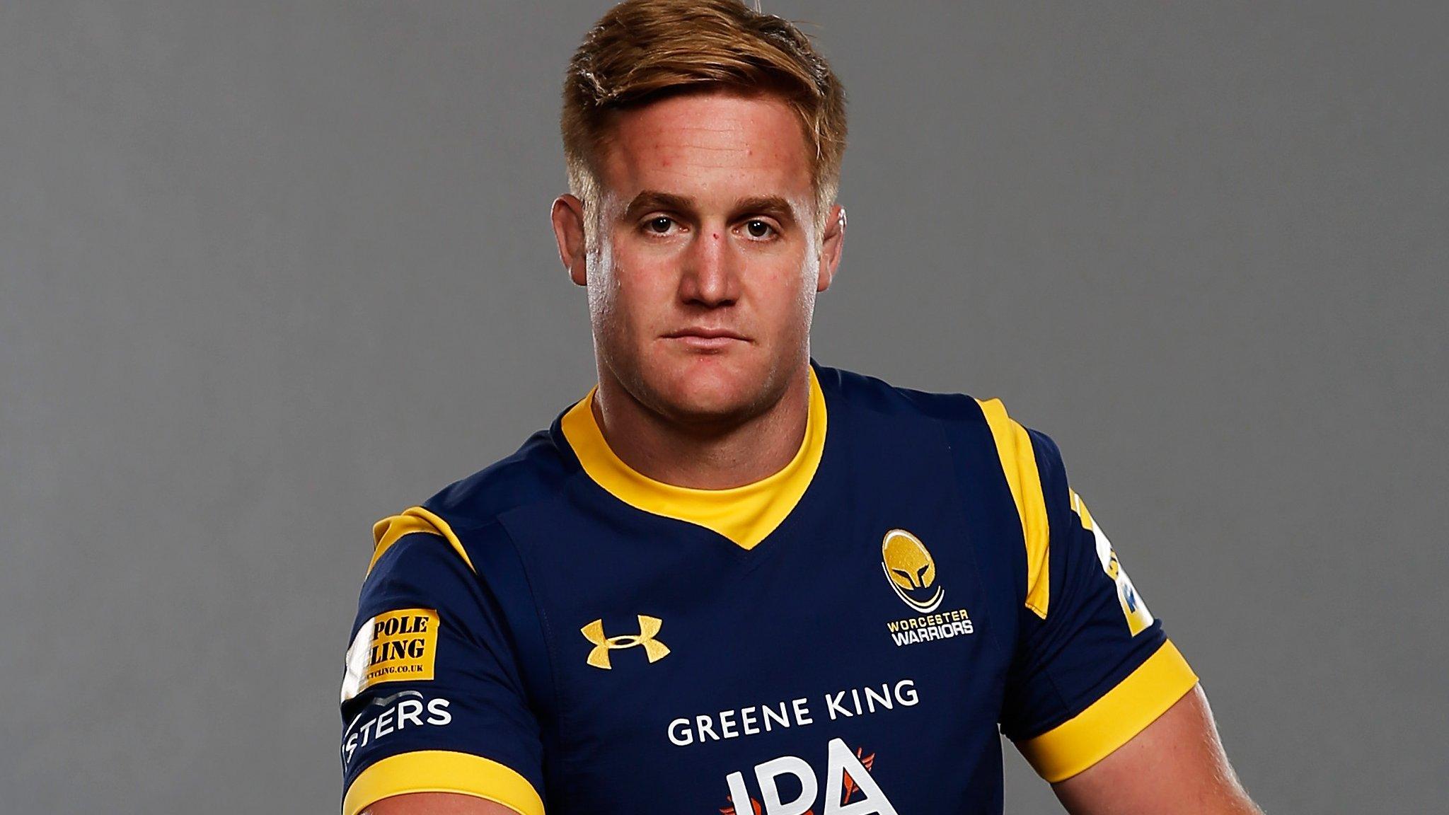 Worcester Warriors captain GJ Van Velze