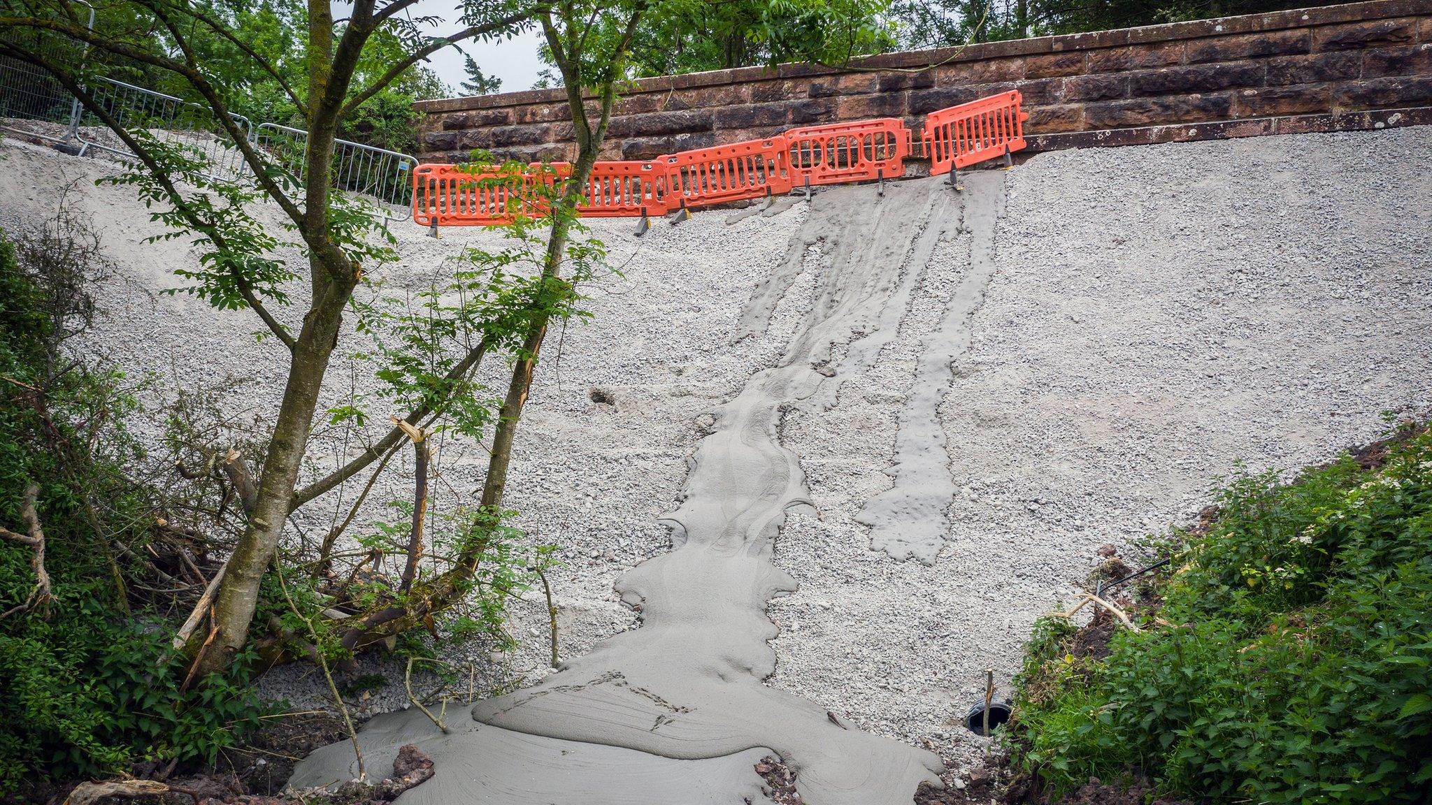 Great Musgrave bridge after being infilled with concrete