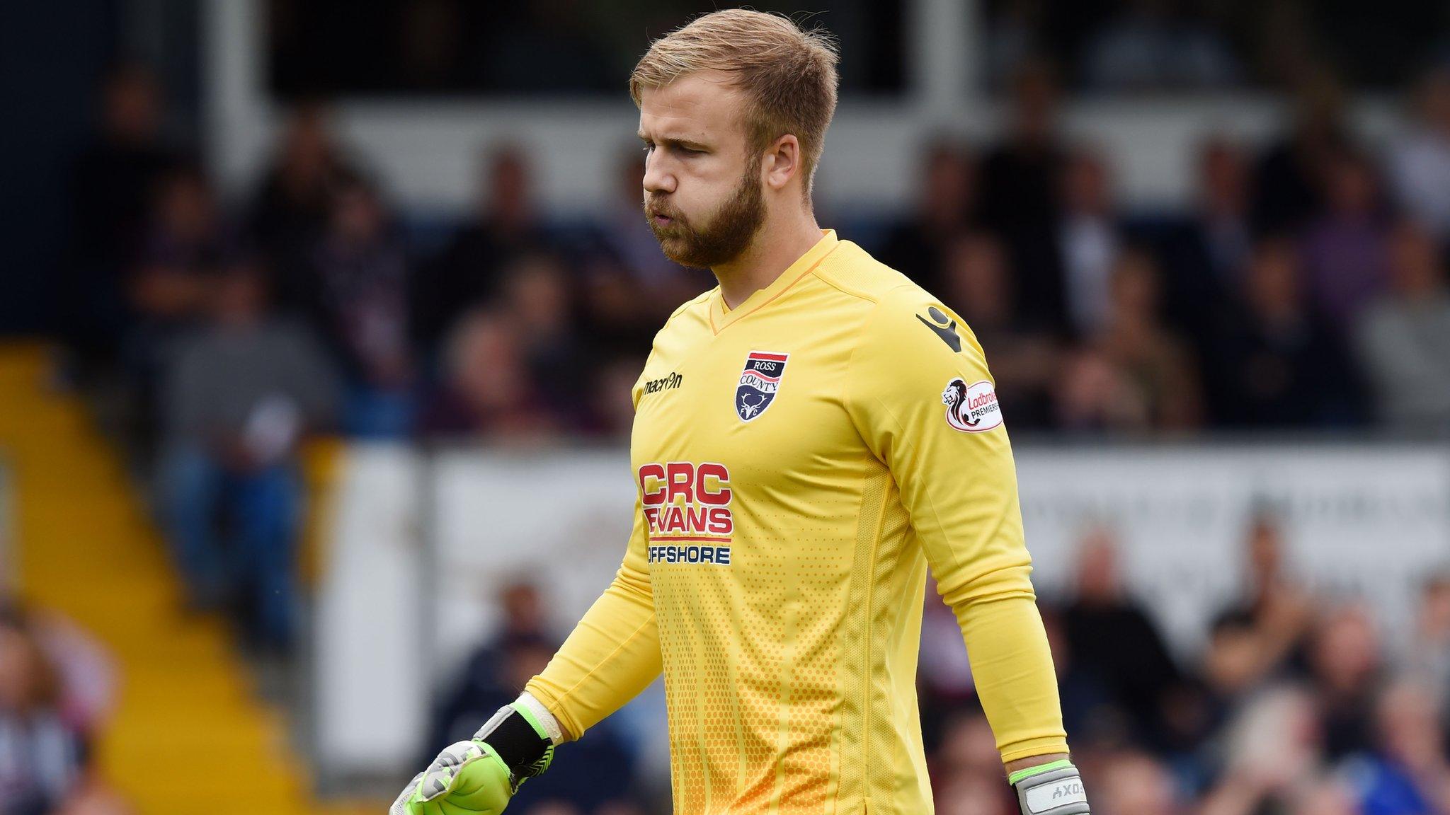 Ross County goalkeeper Scott Fox