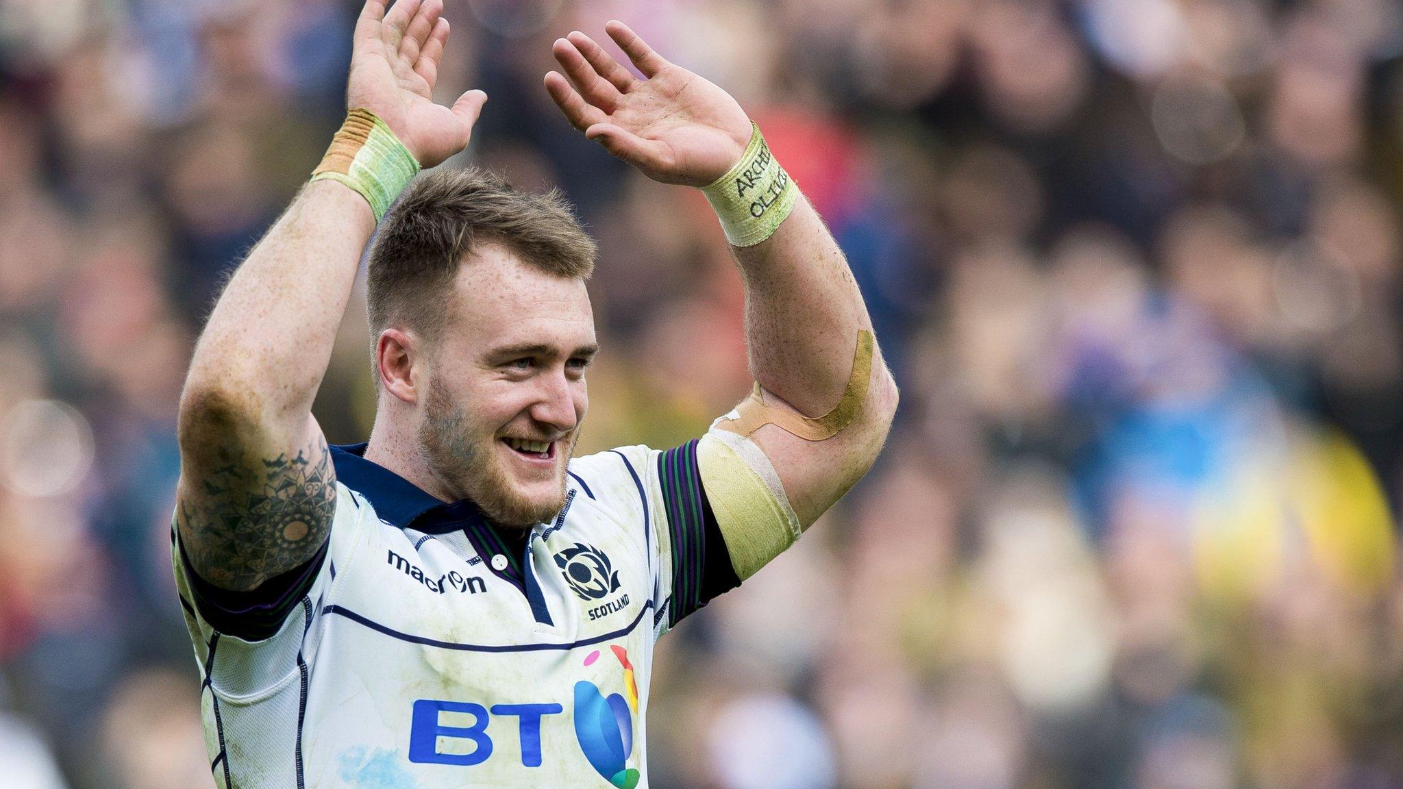 Scotland full-back Stuart Hogg