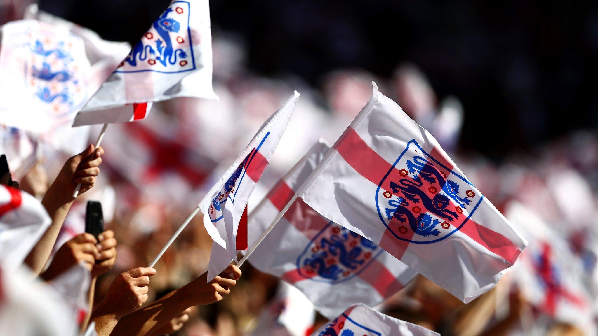 England flags