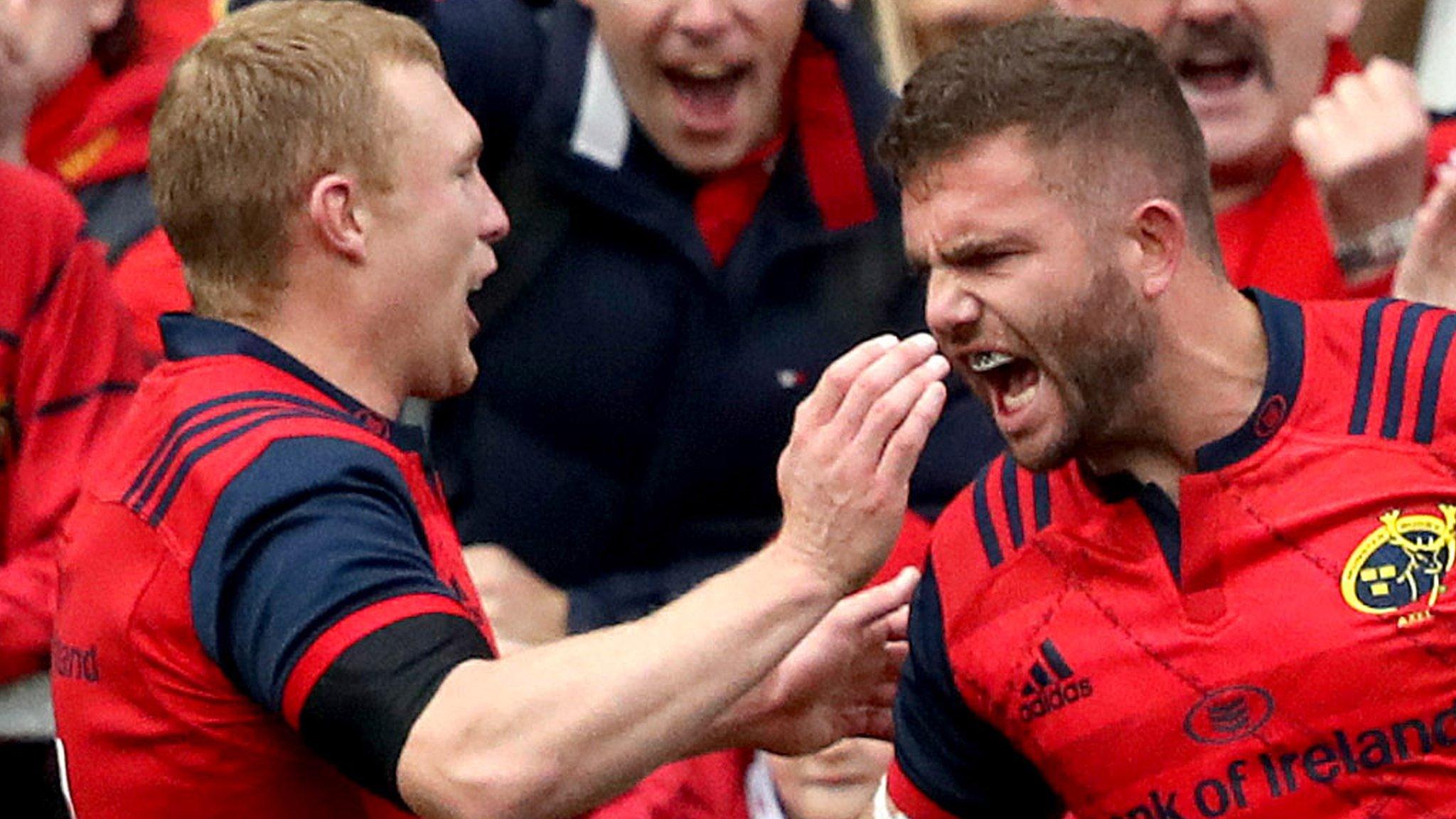 Munster produced a passionate performance against Glasgow