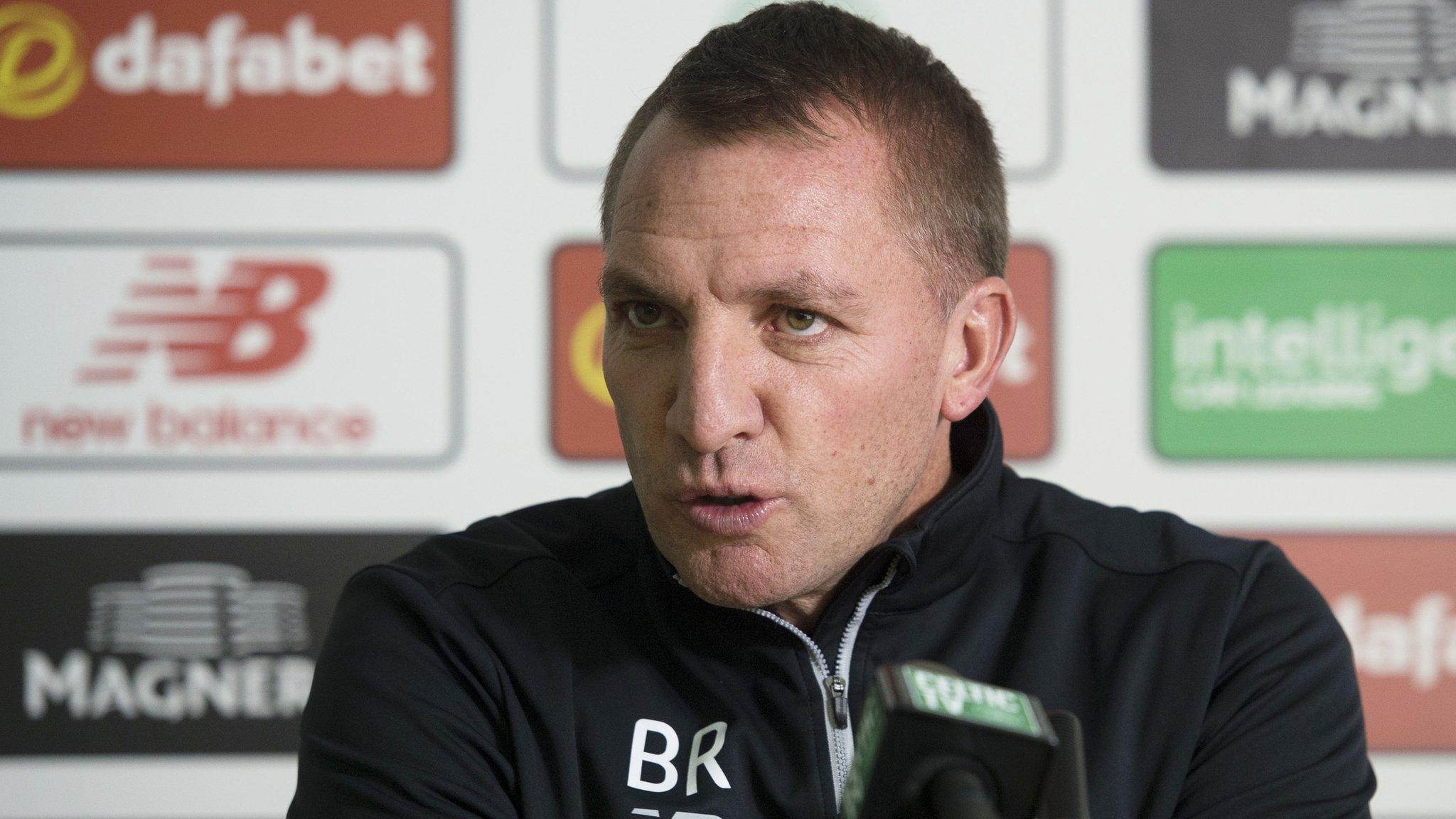 Celtic manager Brendan Rodgers