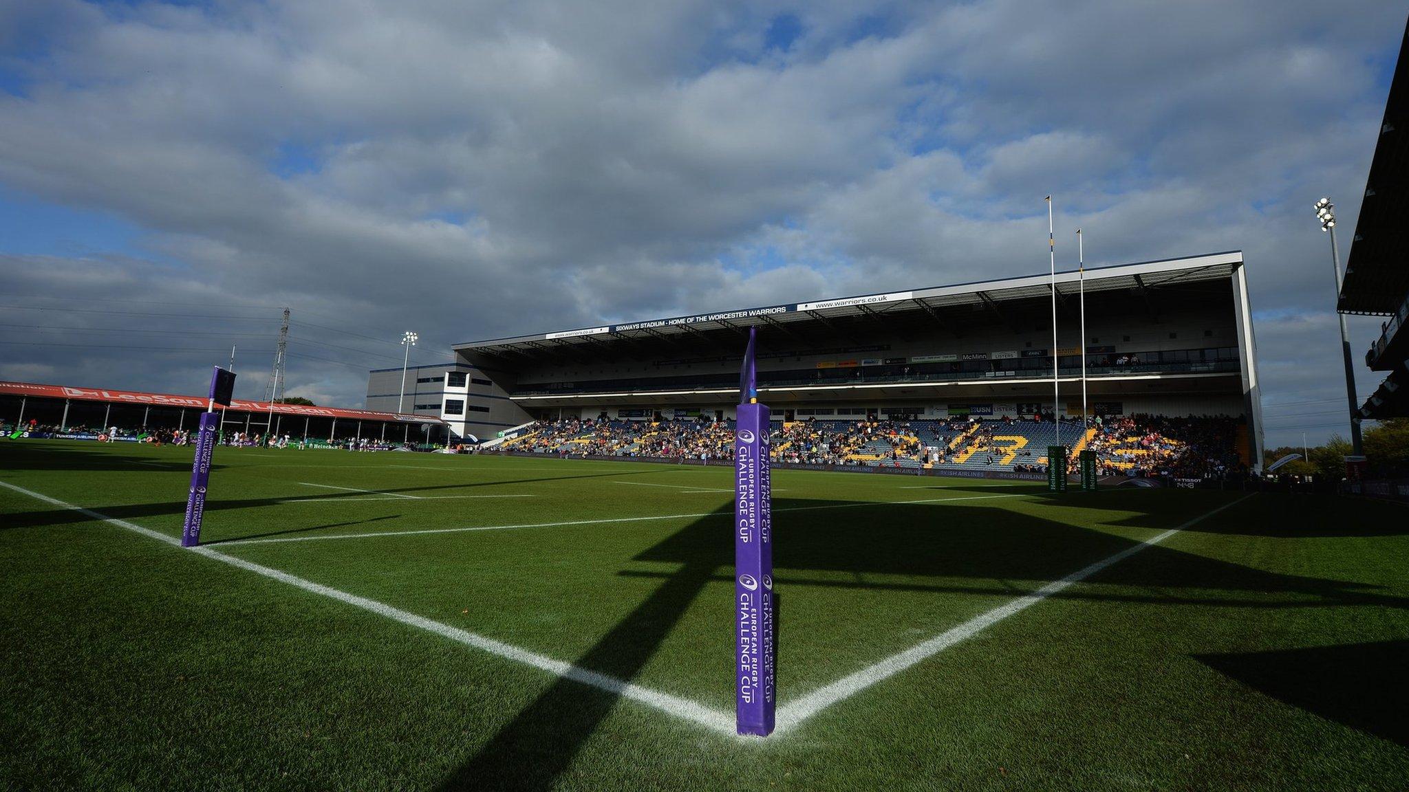 Sixways has been home to Worcester Warriors since 1975