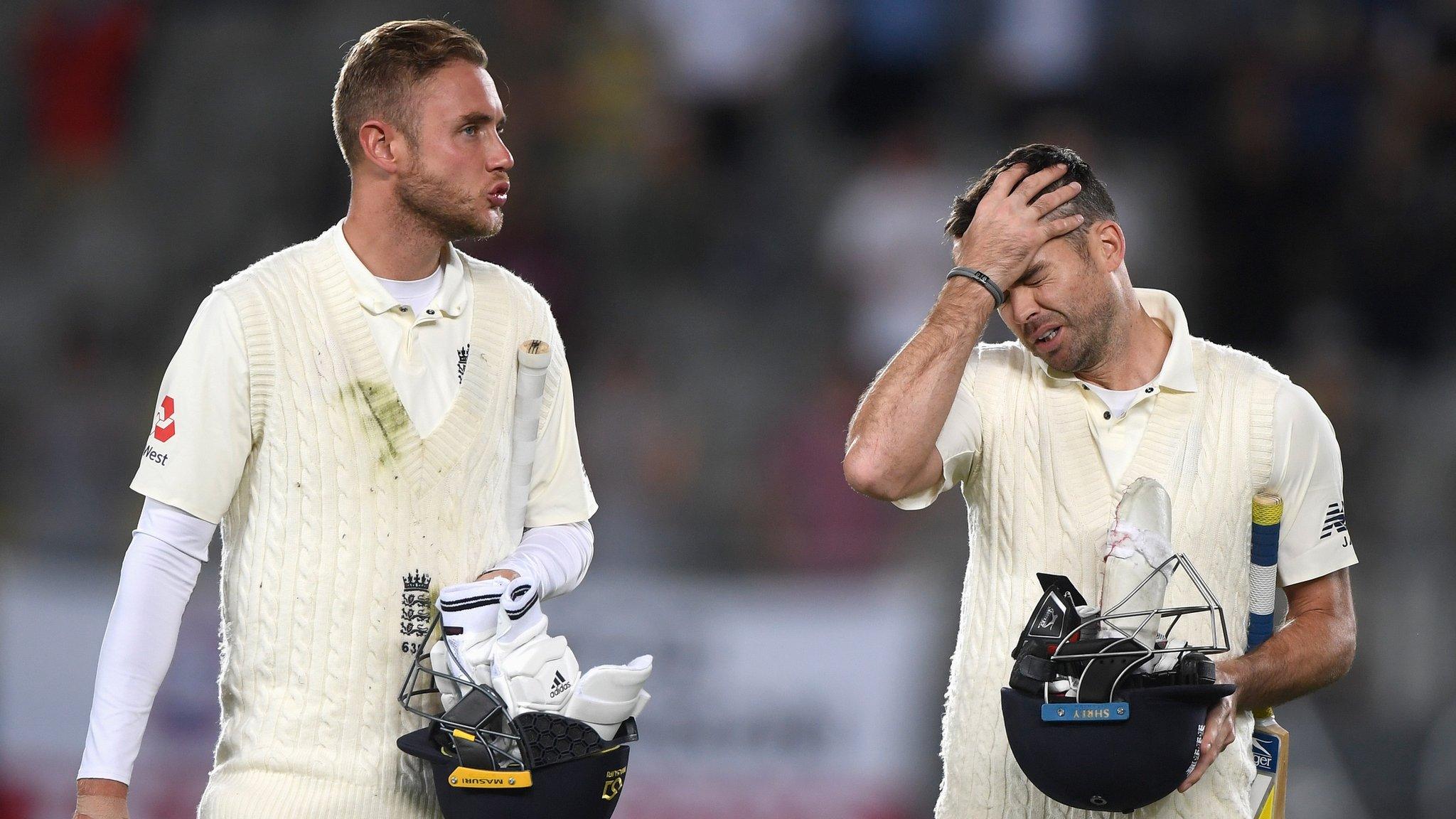 Stuart Broad and James Anderson