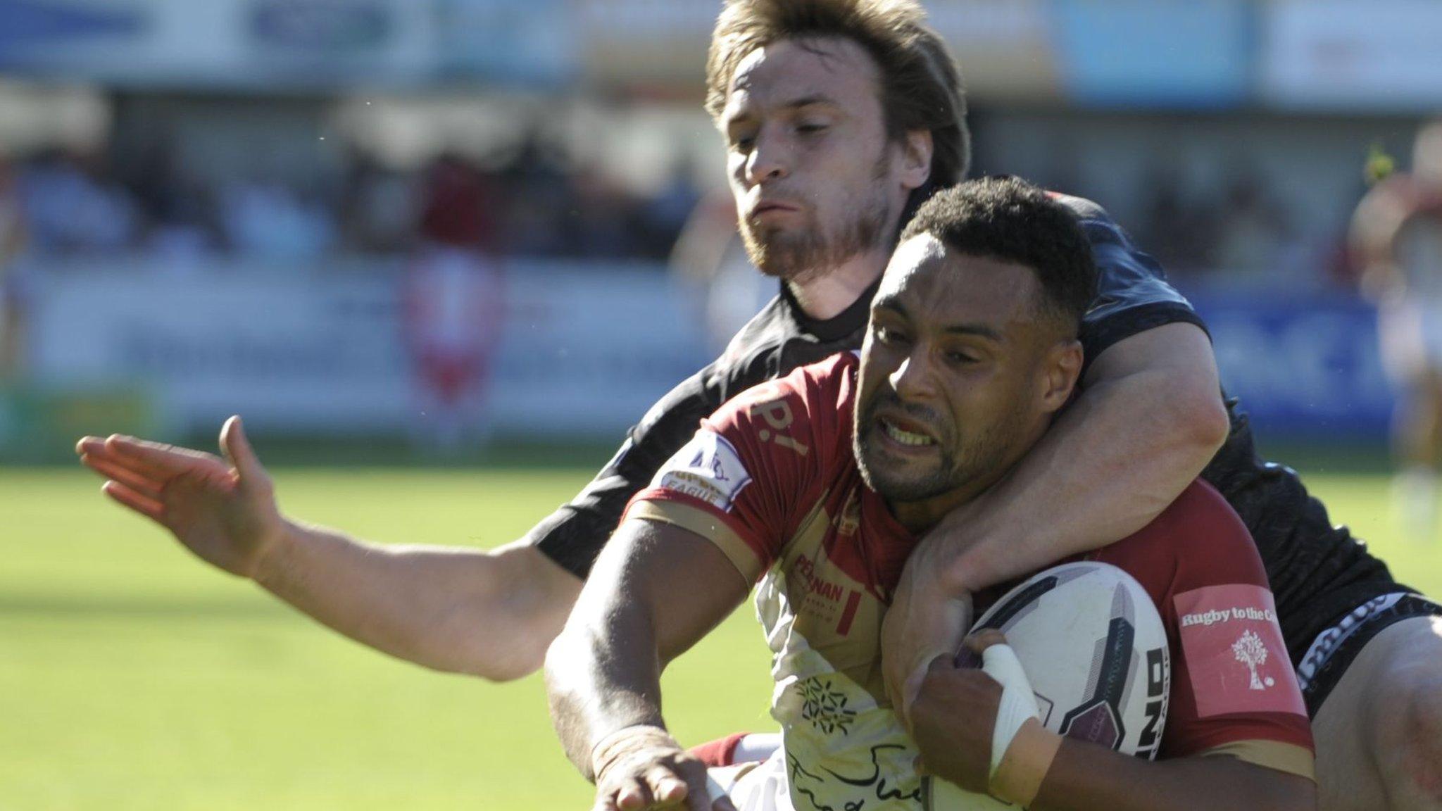 Jodie Broughton in action for Catalans