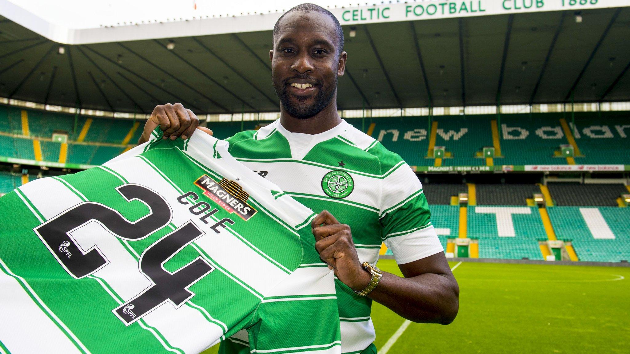 Celtic striker Carlton Cole