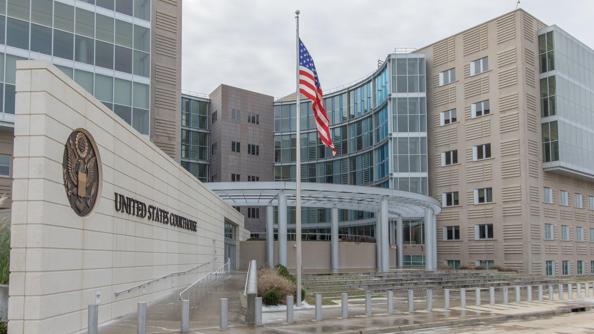 US District Court and Federal Courthouse in Jackson, Mississippi