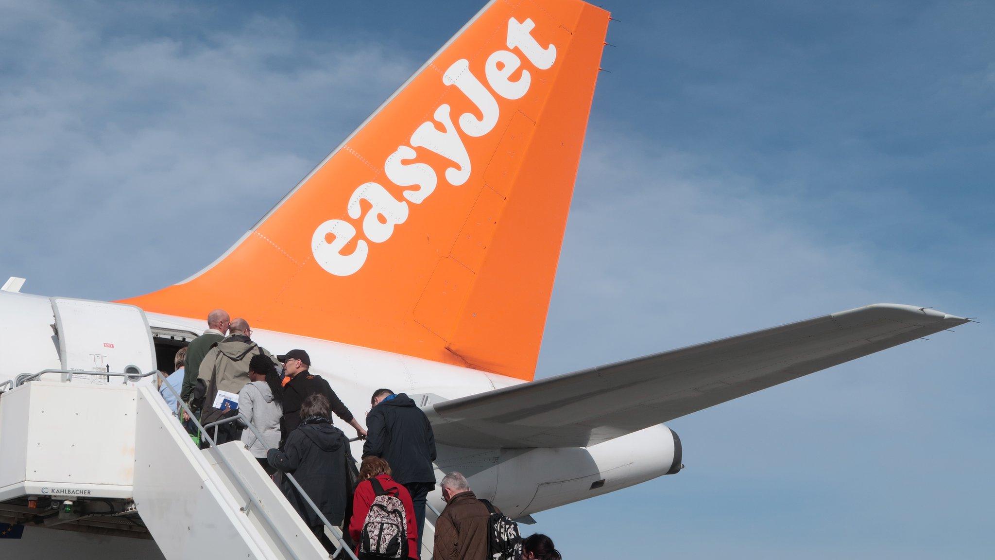 easyjet plane