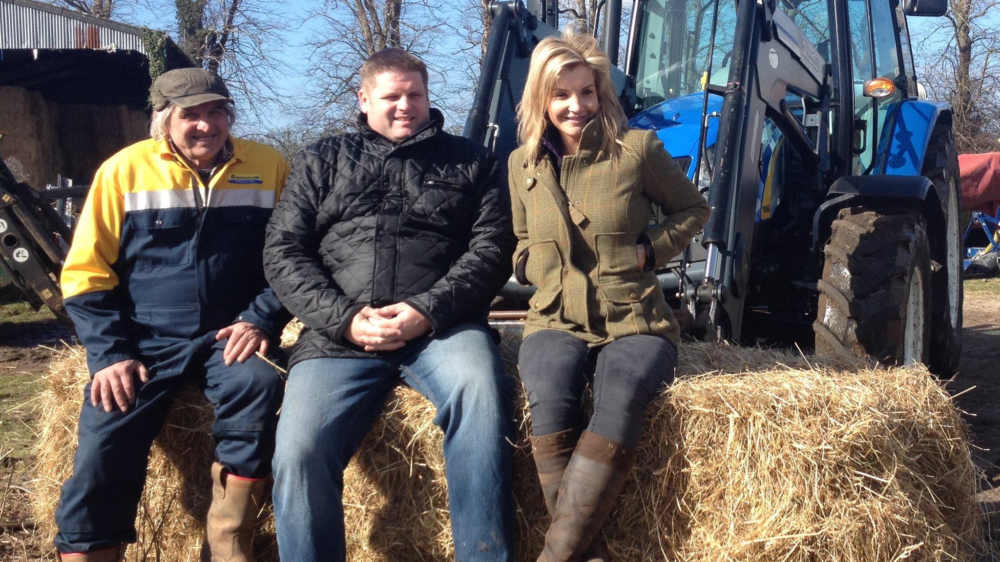 Jeff Mitchell, Scott Mitchell, Helen Skelton