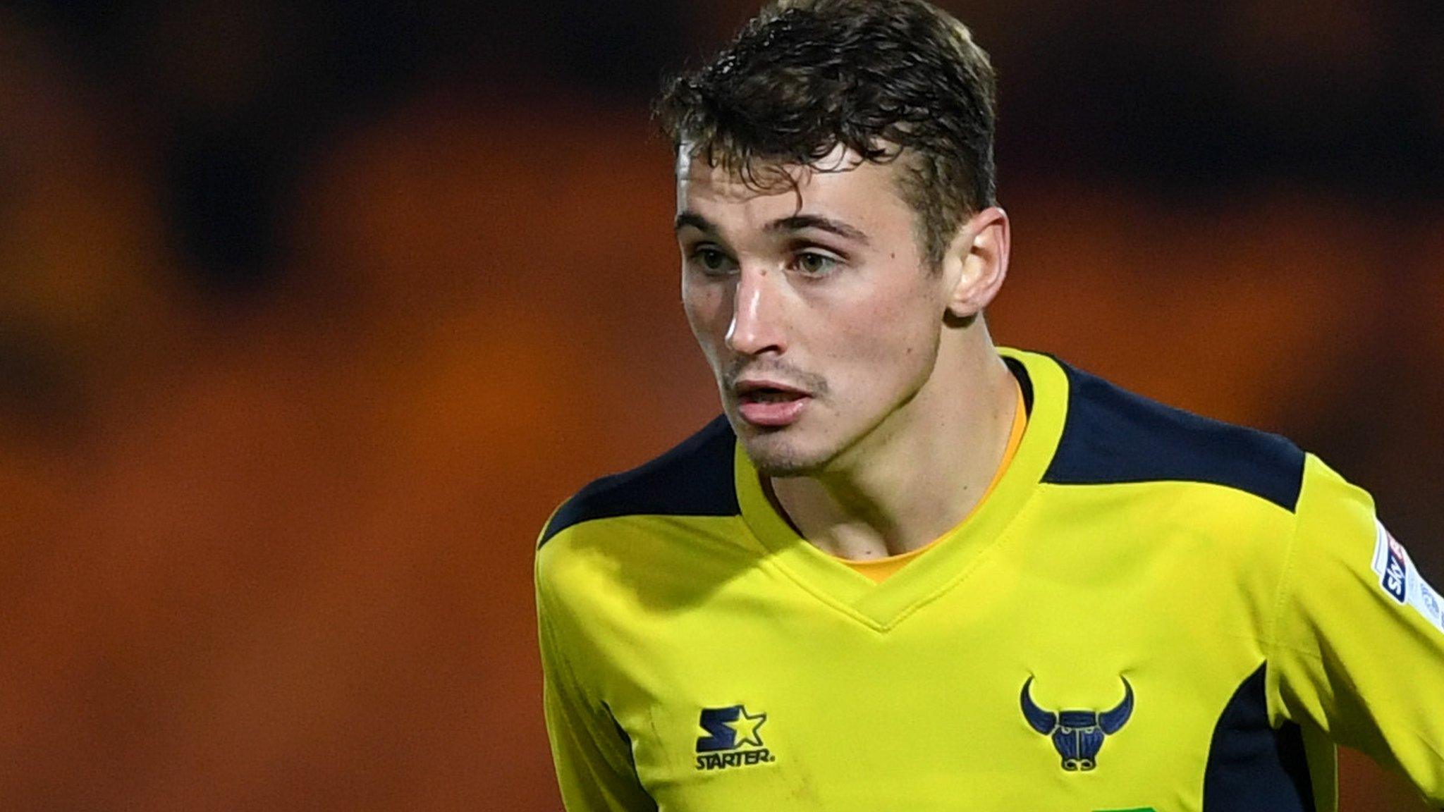 Oxford United midfielder Ryan Ledson