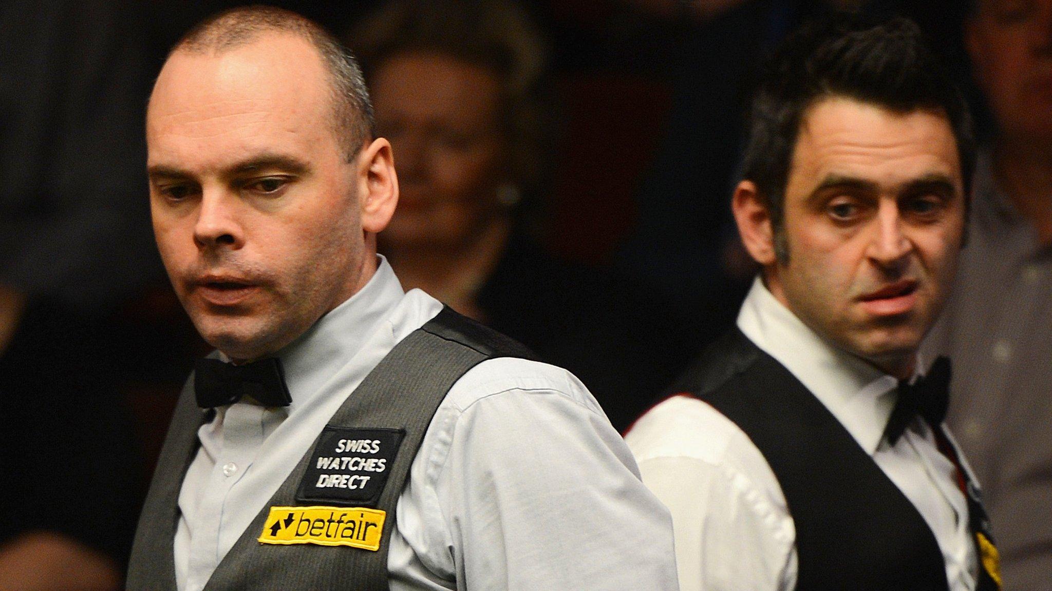 Stuart Bingham and Ronnie O'Sullivan