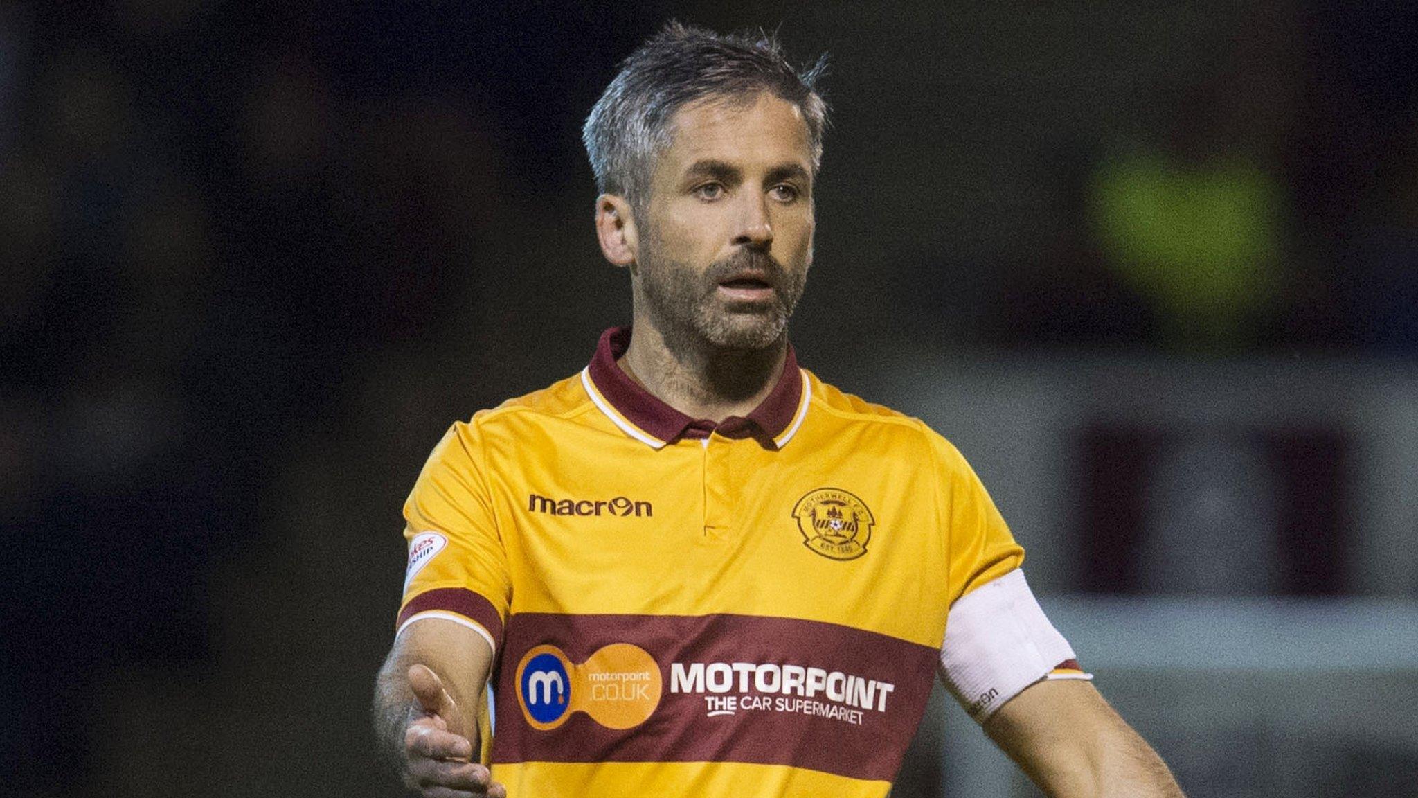 Motherwell captain Keith Lasley