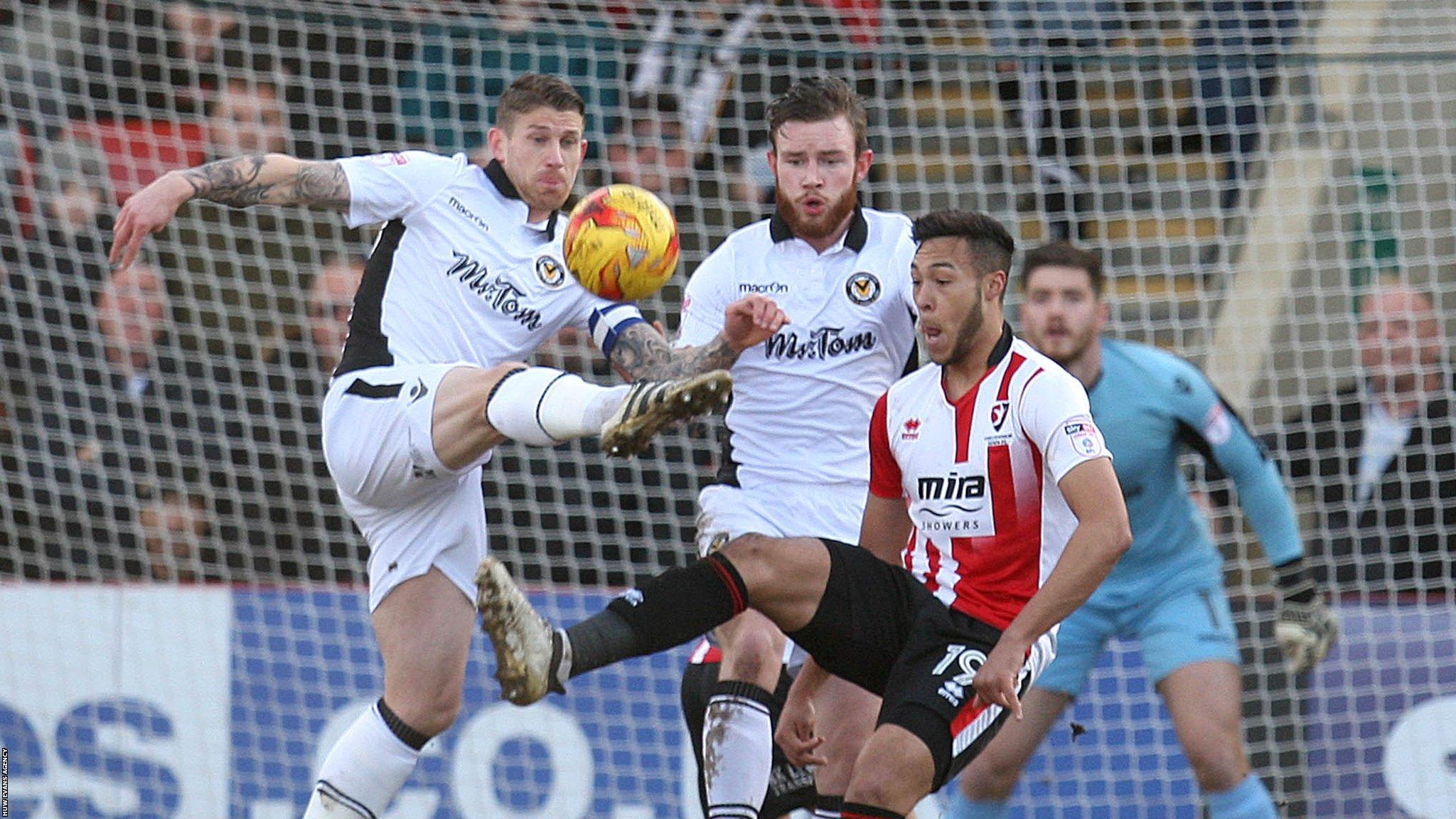 Cheltenham v Newport