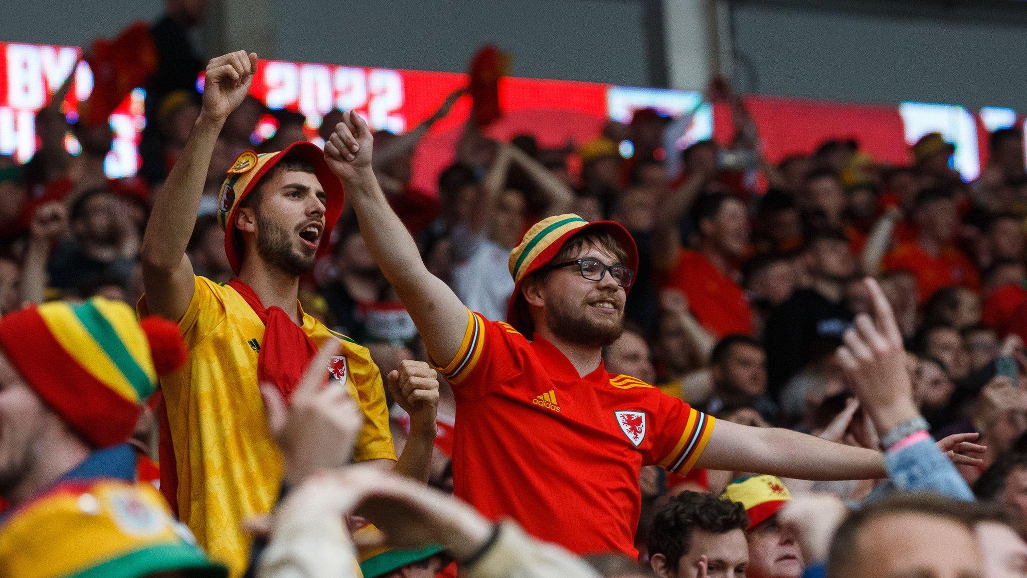 Wales fans