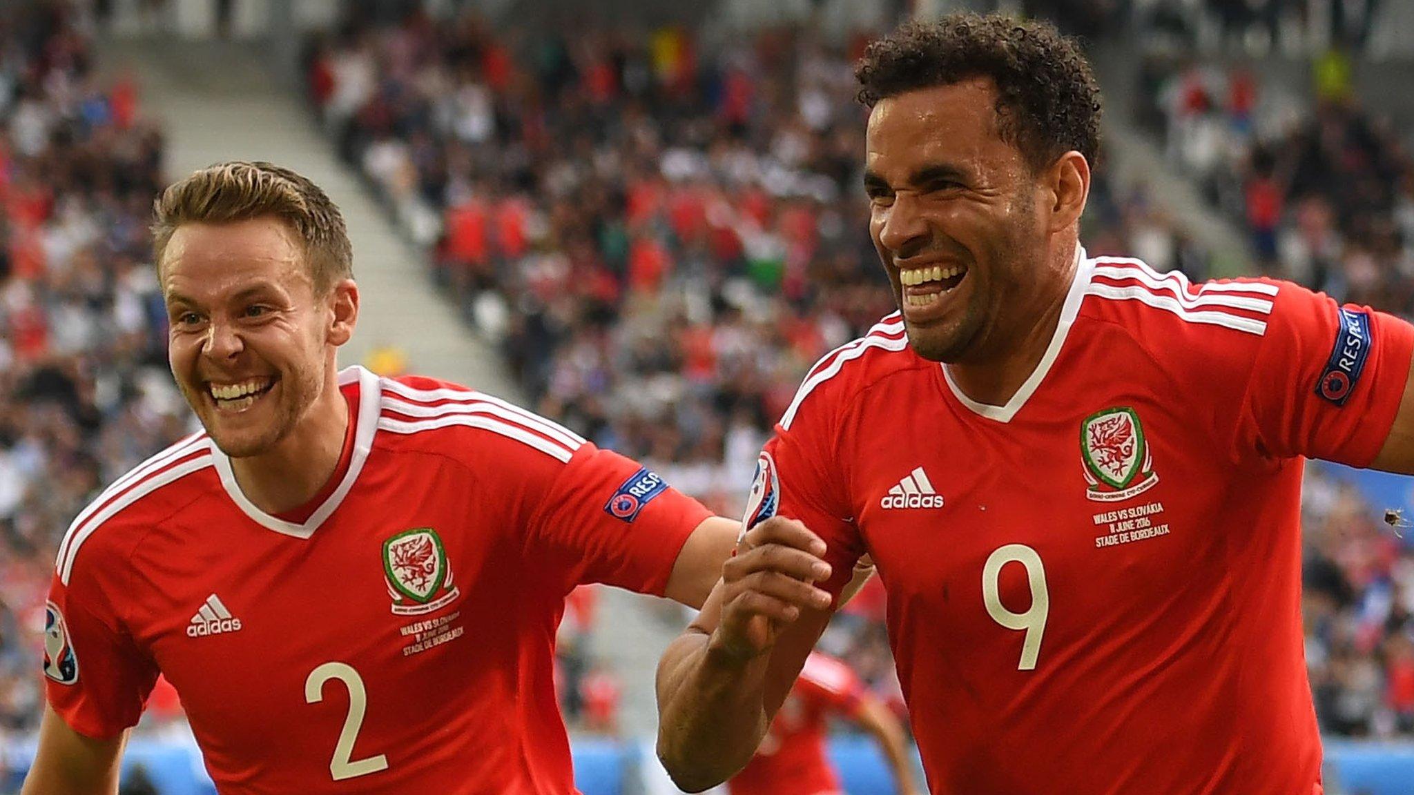 Chris Gunter and Hal Robson-Kanu