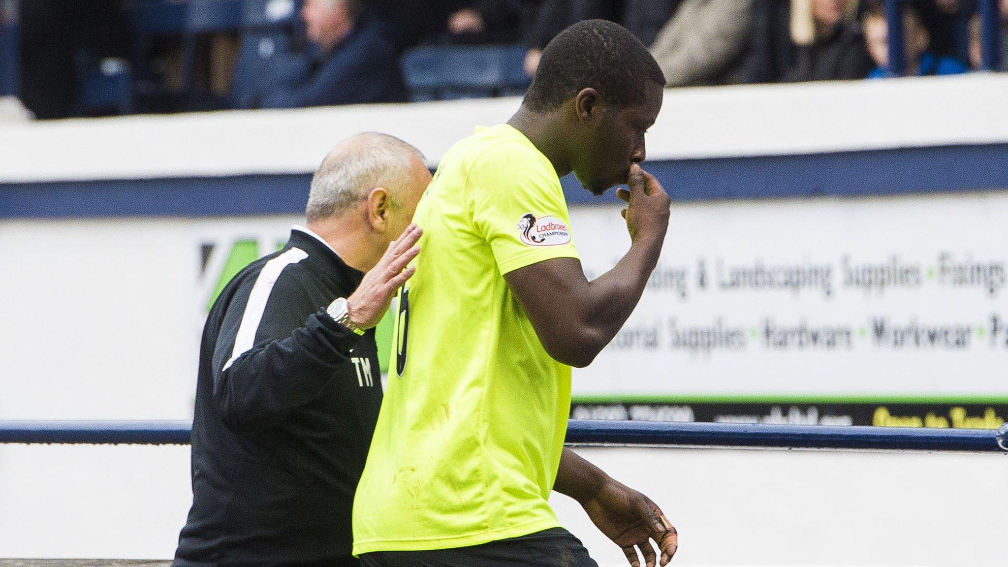 Hibs midfielder Marvin Bartley