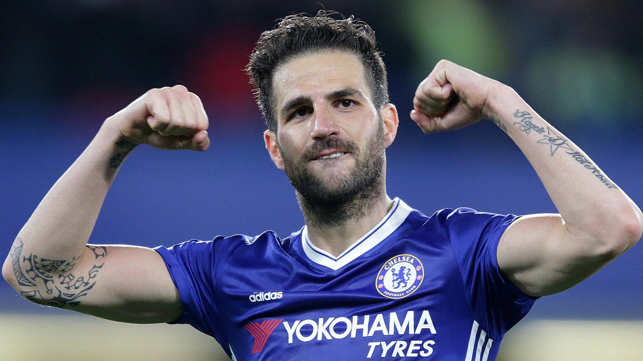 Chelsea midfielder Cesc Fabregas