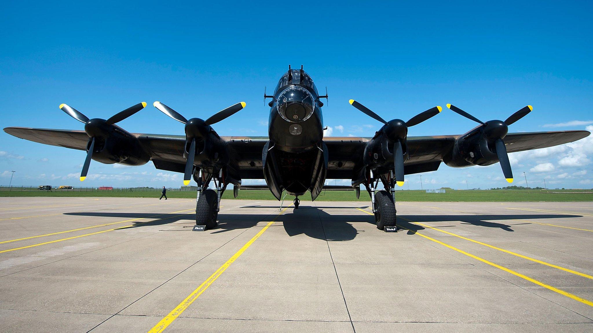 A Lancaster bomber