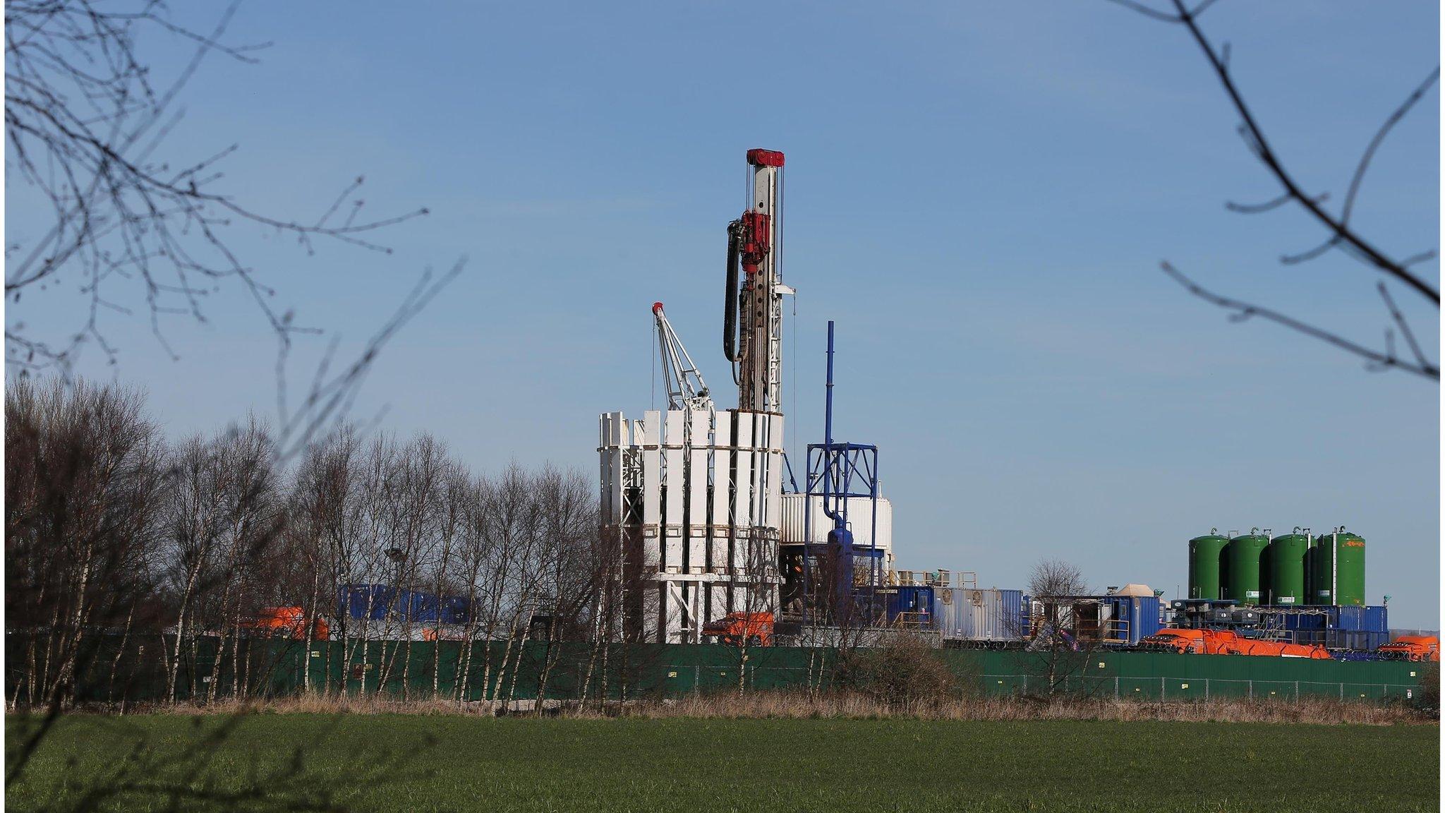 fracking test site