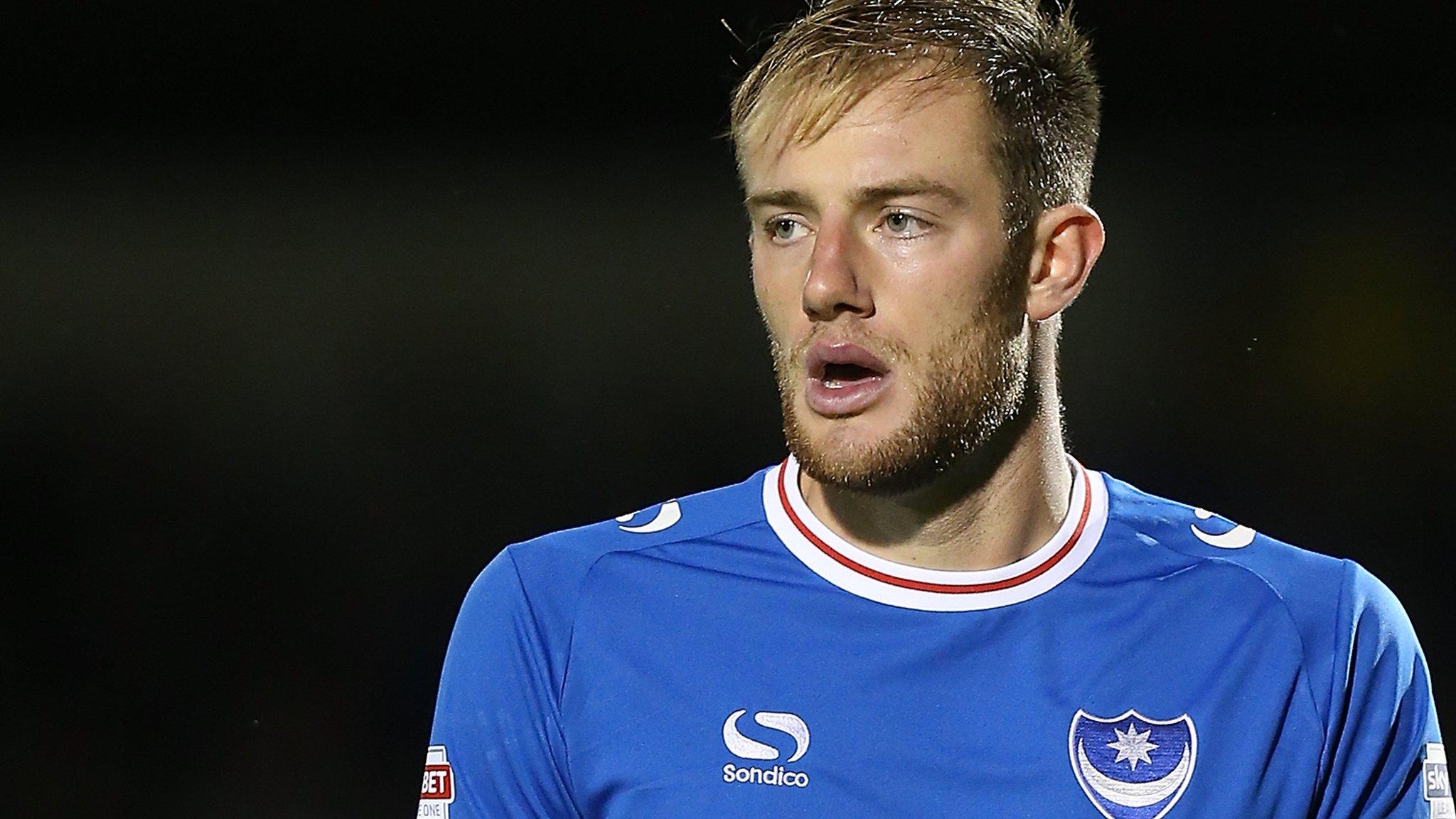 Portsmouth central defender Matt Clarke