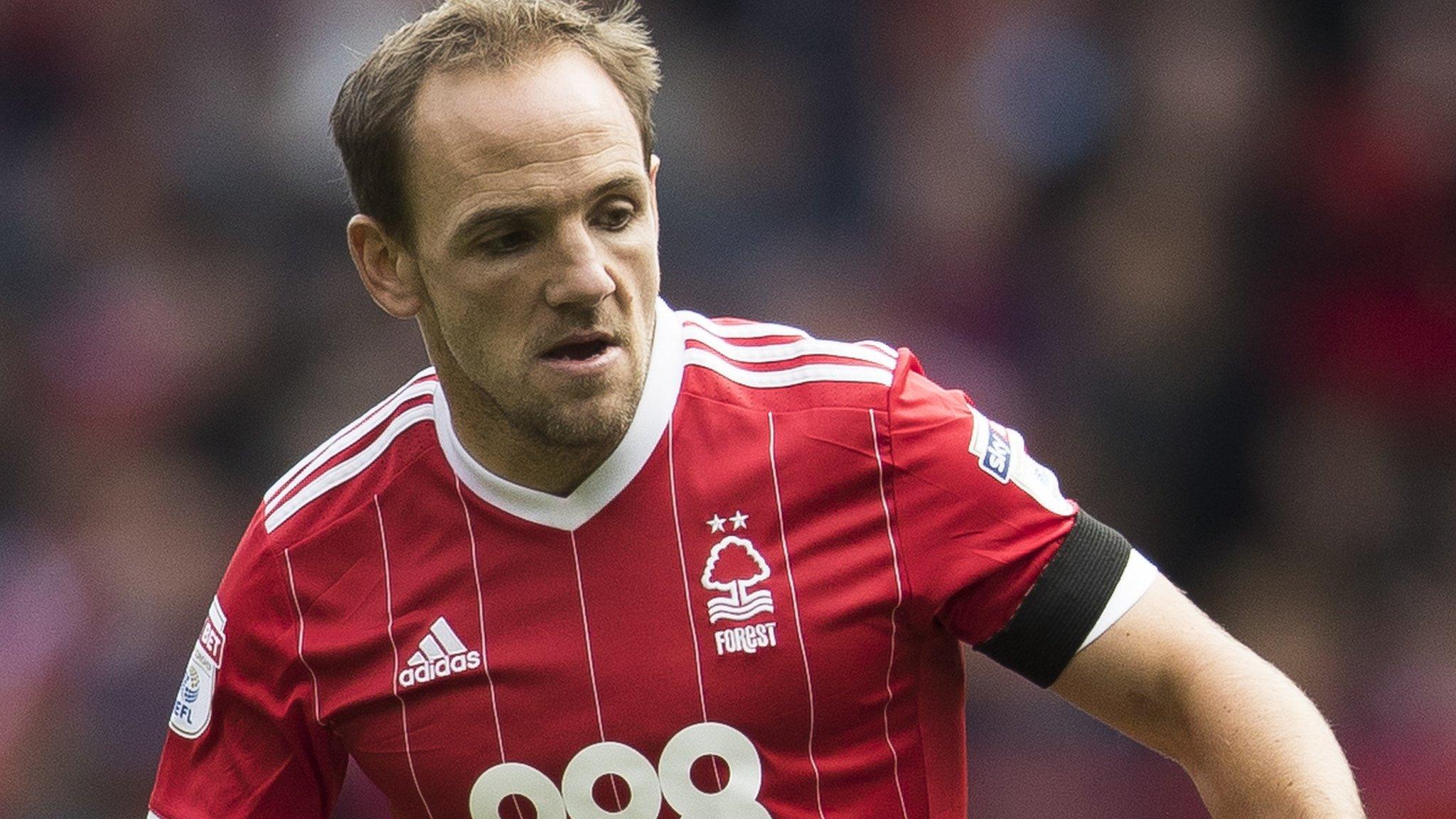 David Vaughan in action for Nottingham Forest