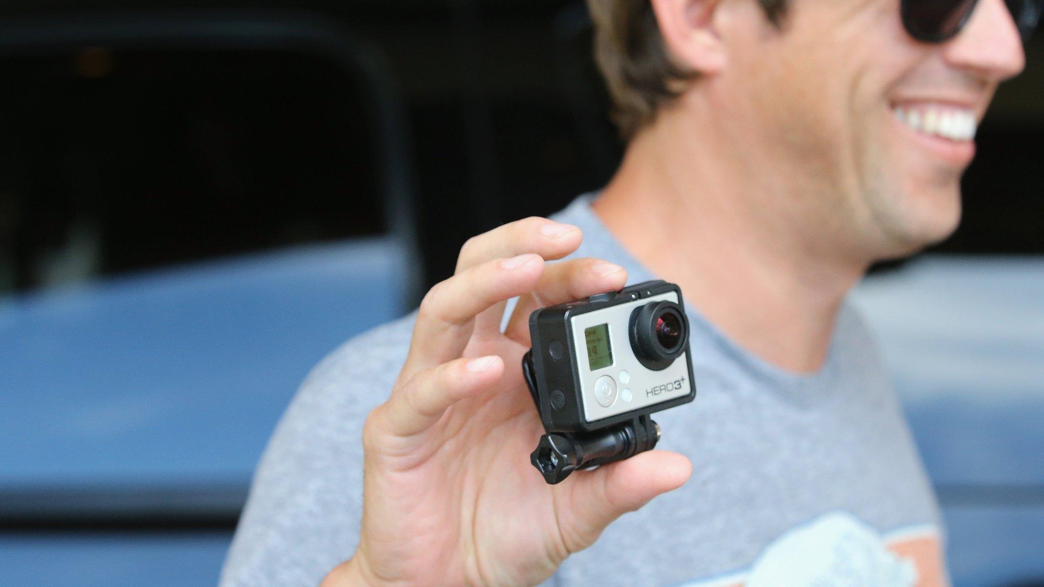 Nick Woodman, founder and chief executive officer of GoPro Inc., arrives for the Allen & Company Sun Valley Conference on July 8, 2014 in Sun Valley, Idaho. Many of the worlds wealthiest and most powerful businessmen from media, finance, and technology attend the annual week-long conference which is in its 32nd year.