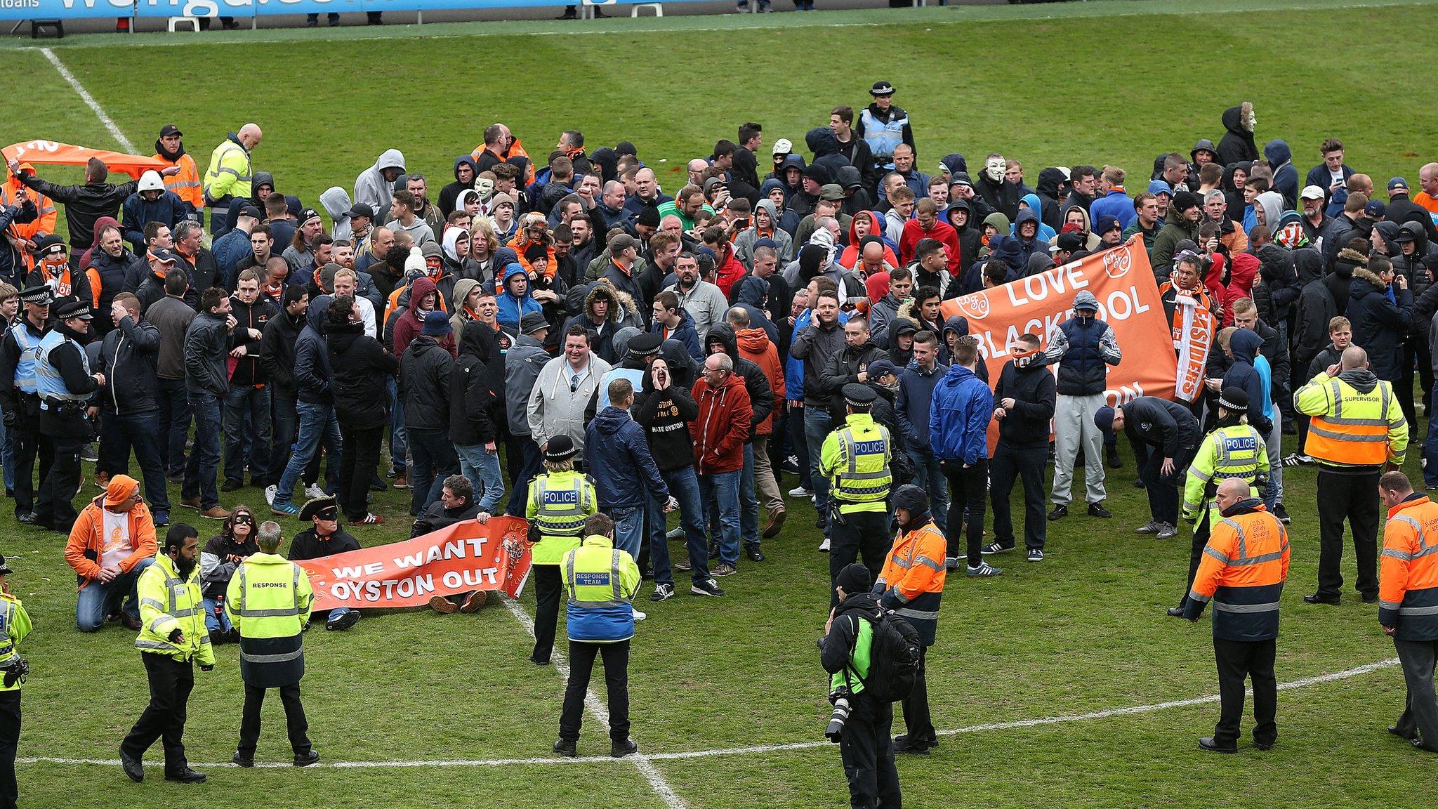 Blackpool fans