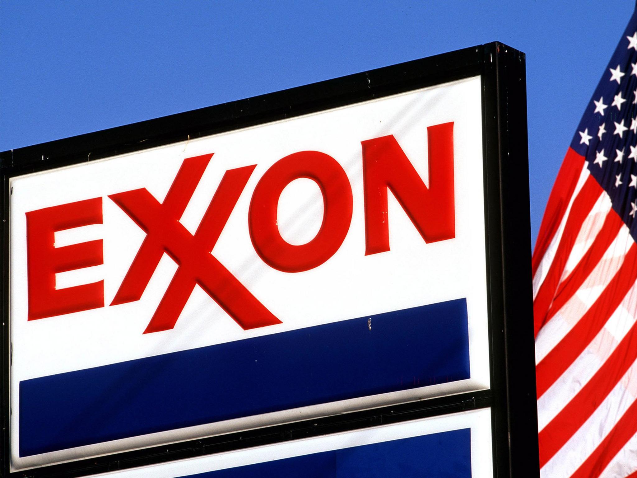 Exxon sign