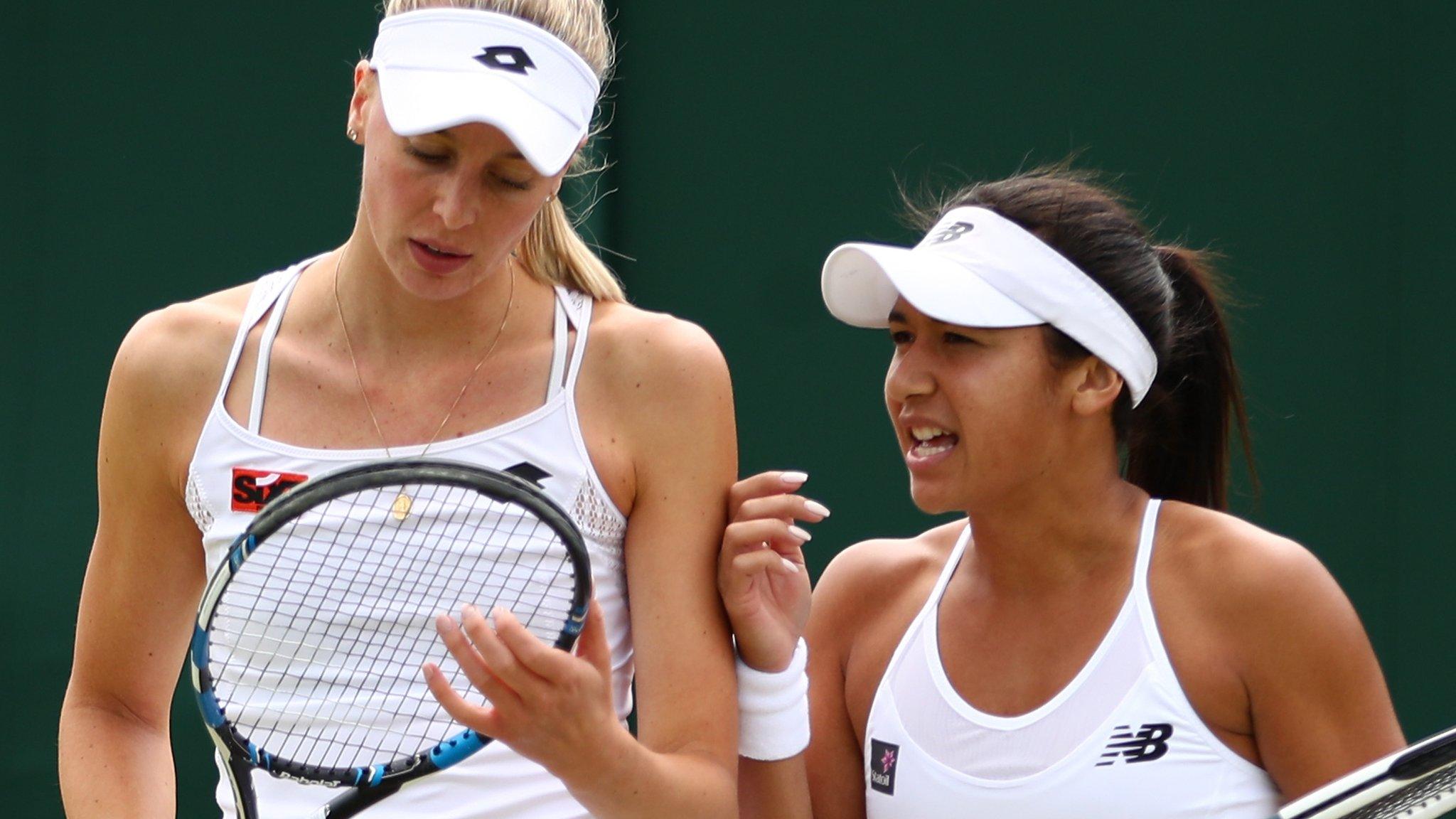 Naomi Broady & Heather Watson