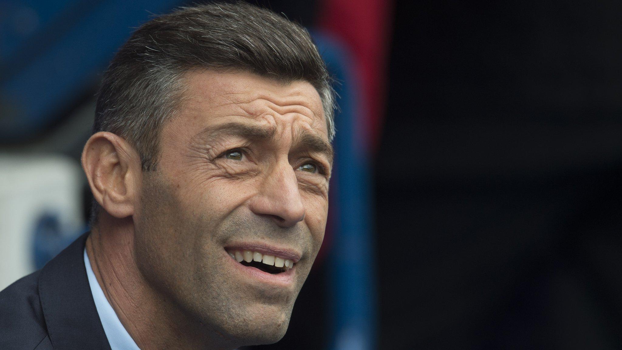 Rangers manager Pedro Caixinha