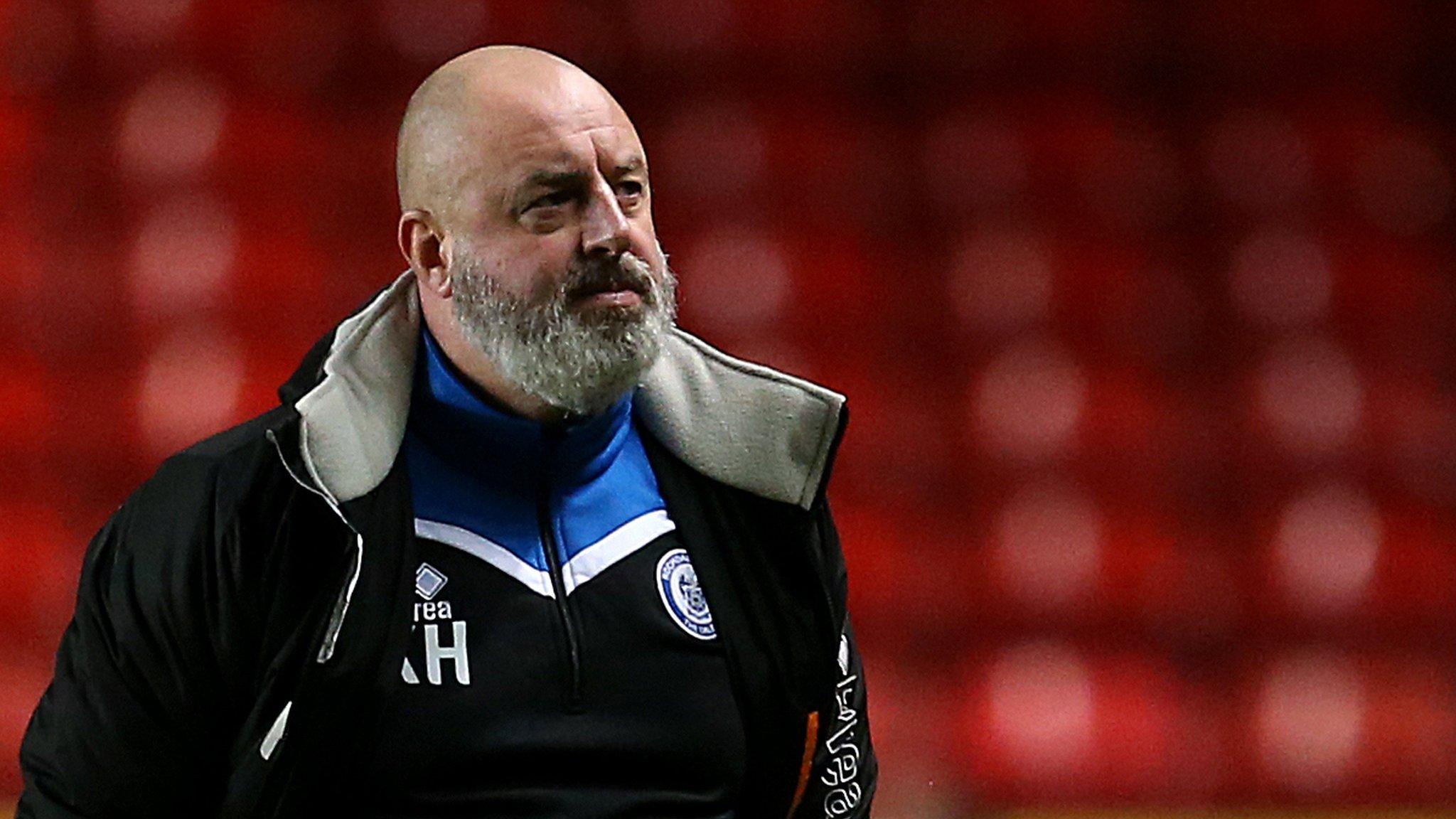 Keith Hill led Rochdale to the FA Cup fourth round last season, when they were defeated 4-0 by Huddersfield Town