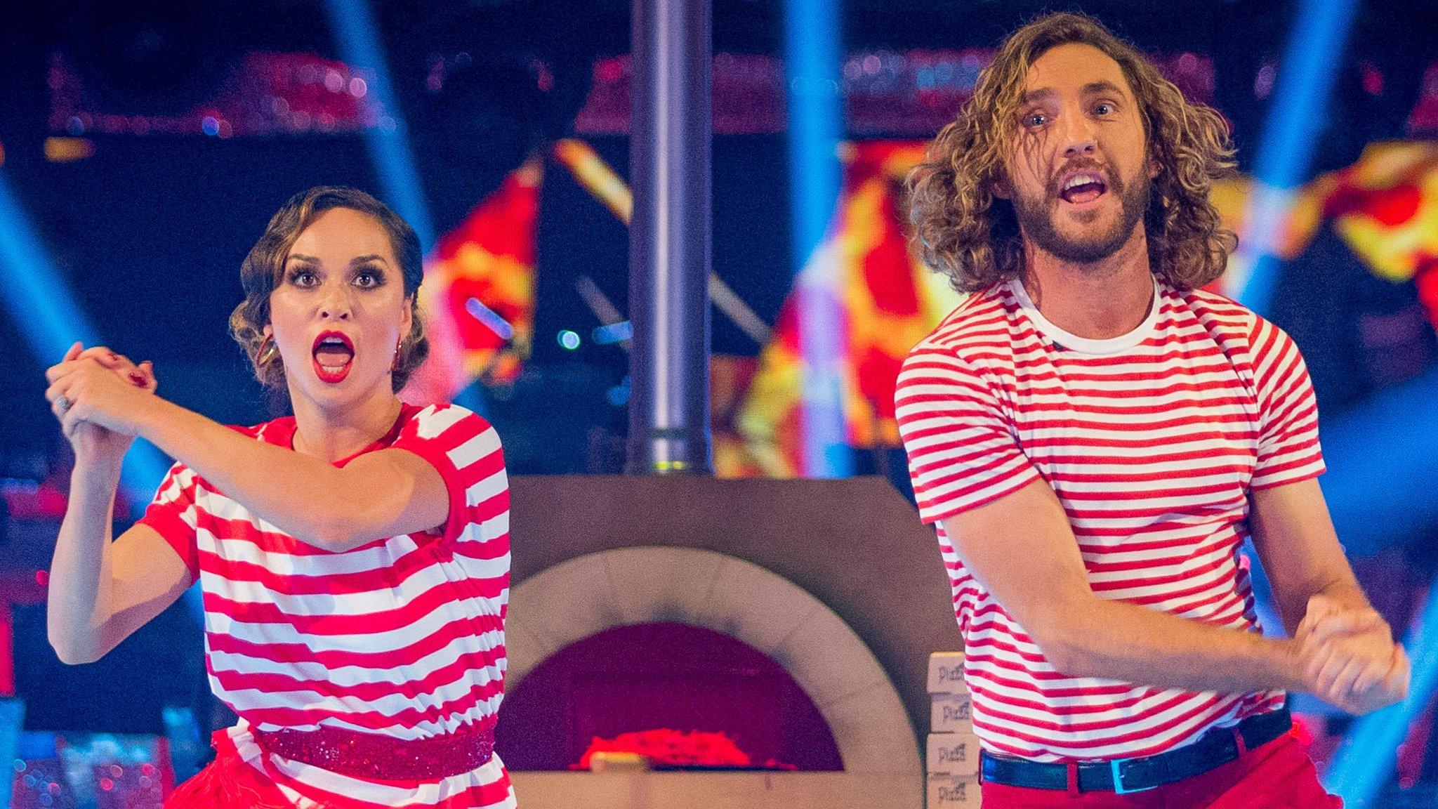 Seann Walsh and Katya Jones