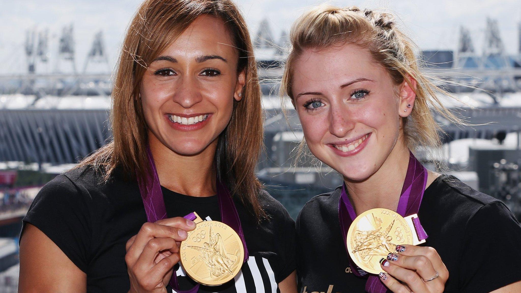 Laura Kenny and Jessica Ennis-Hill