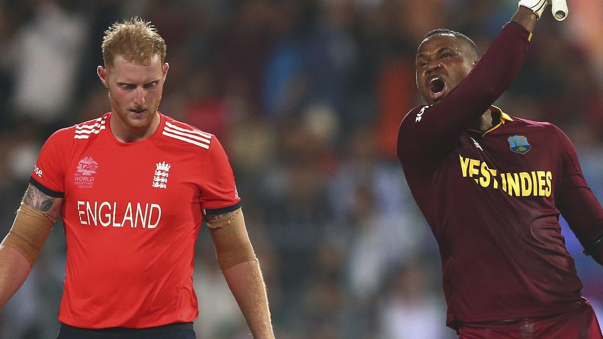 Ben Stokes and Marlon Samuels