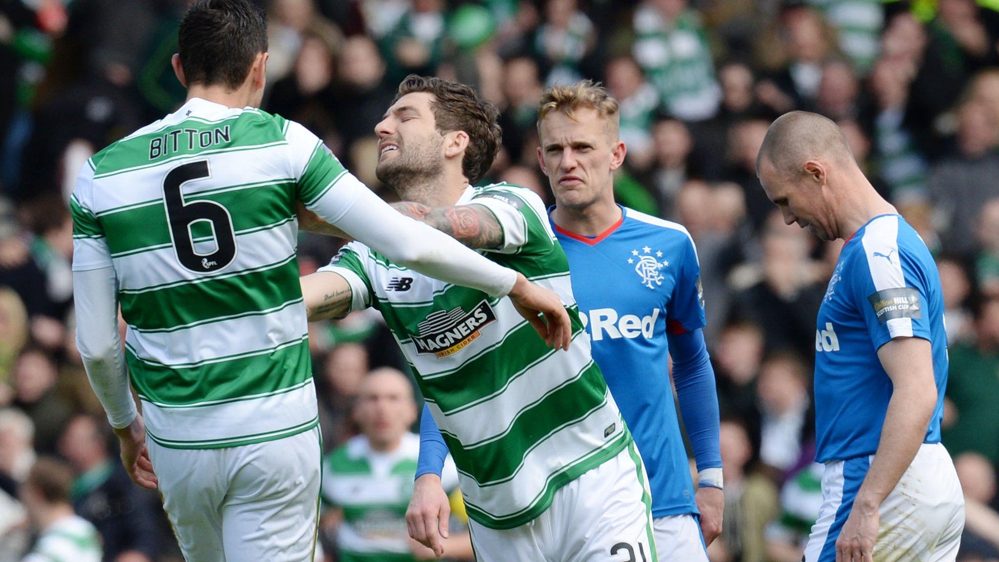 Celtic and Rangers are vying for a place in the Scottish Cup final